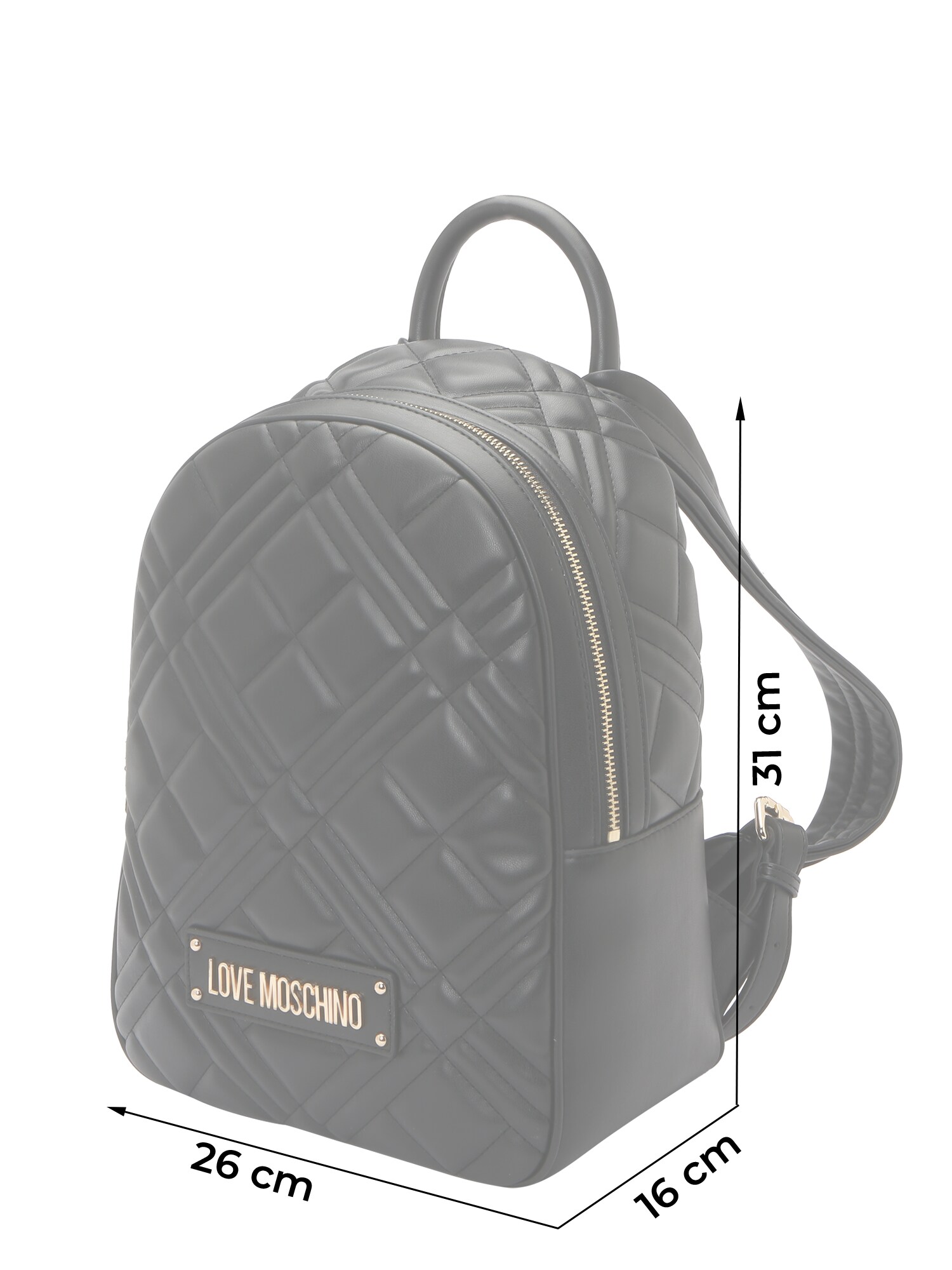 Love Moschino Hátizsák  fekete termék 2. képe