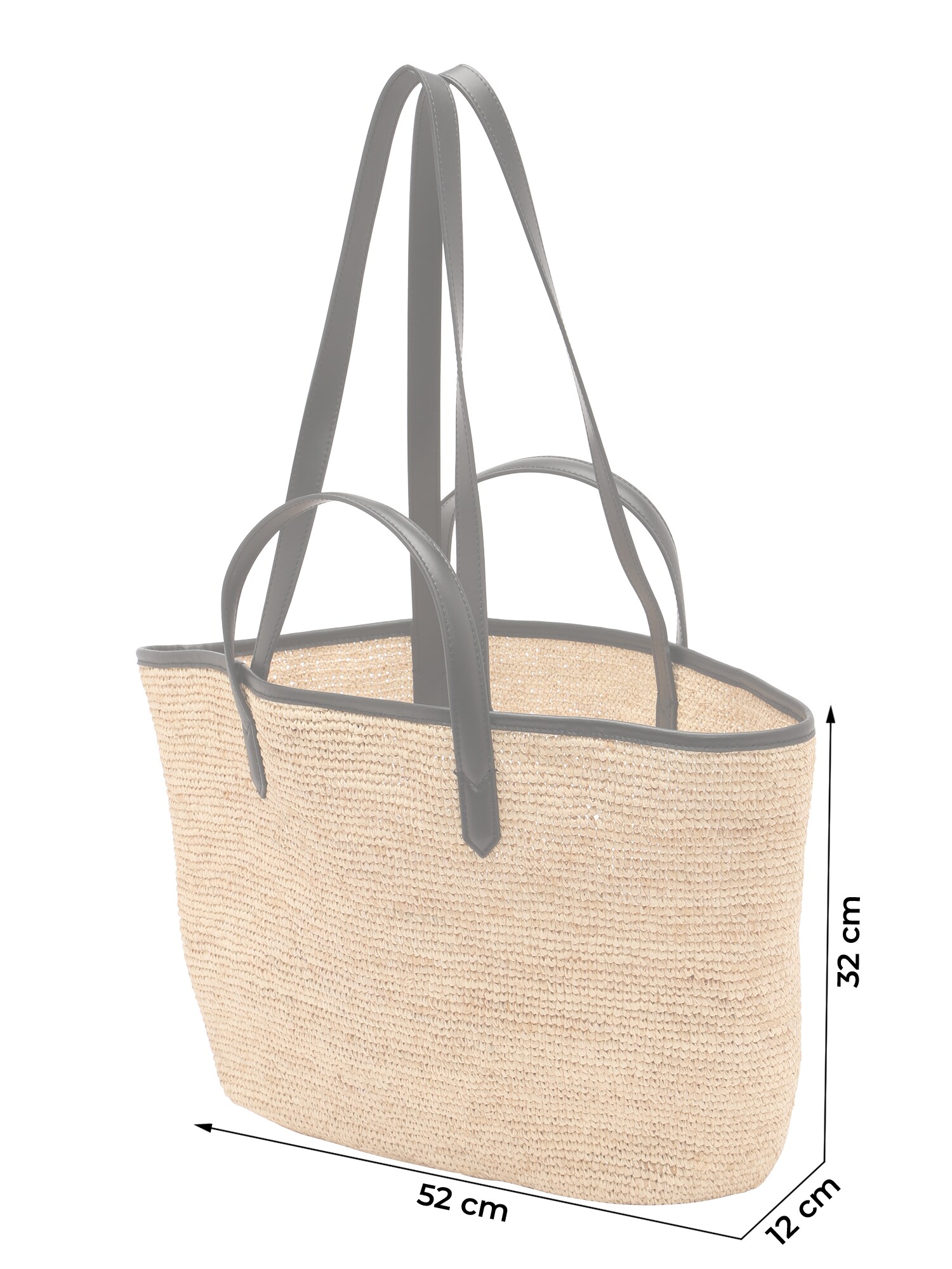 Zadig & Voltaire Shopper táska  bézs / fekete termék 2. képe