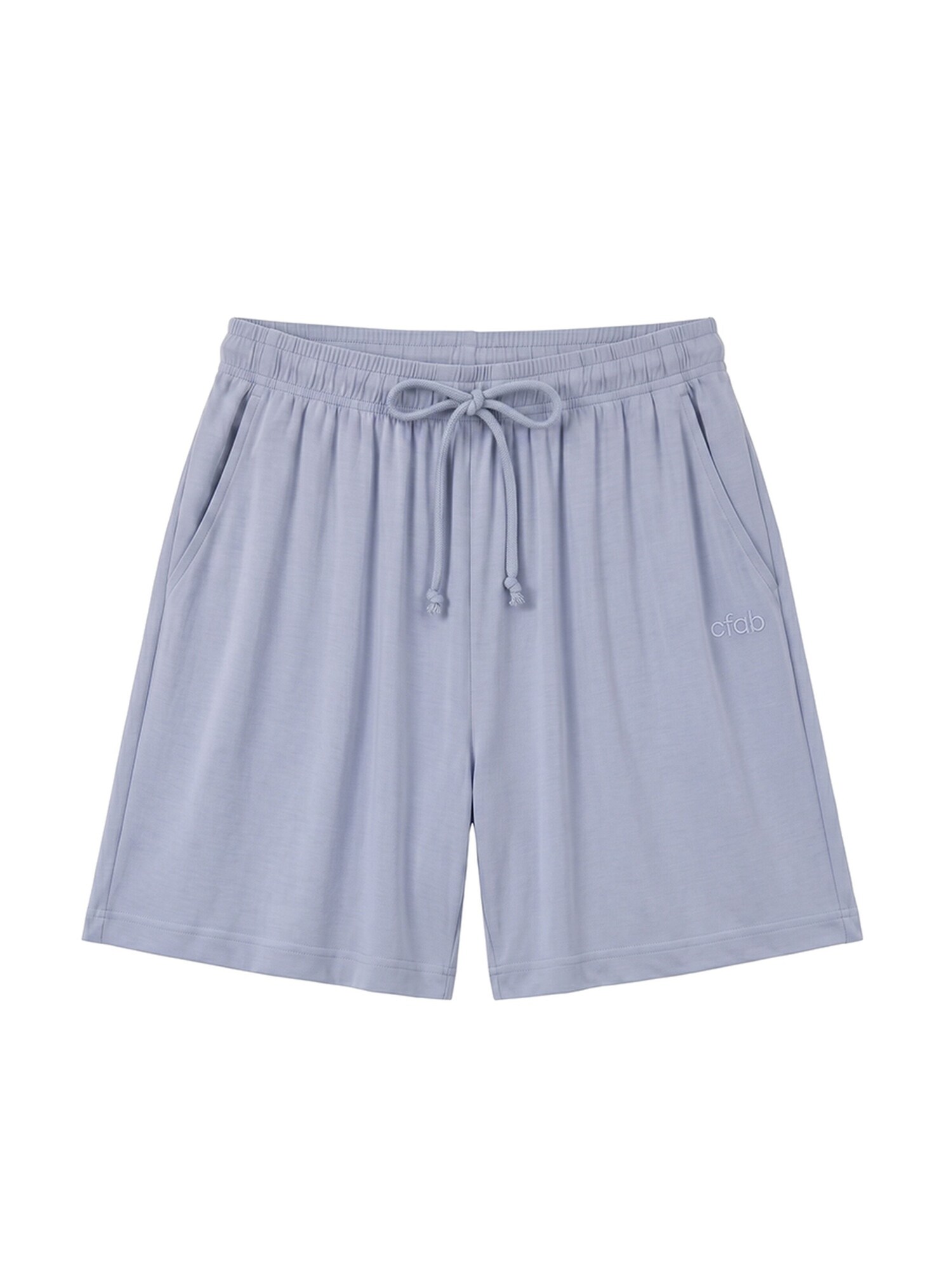 cfab Pantalón de pijama 'Pyjama Shorts' azul cielo