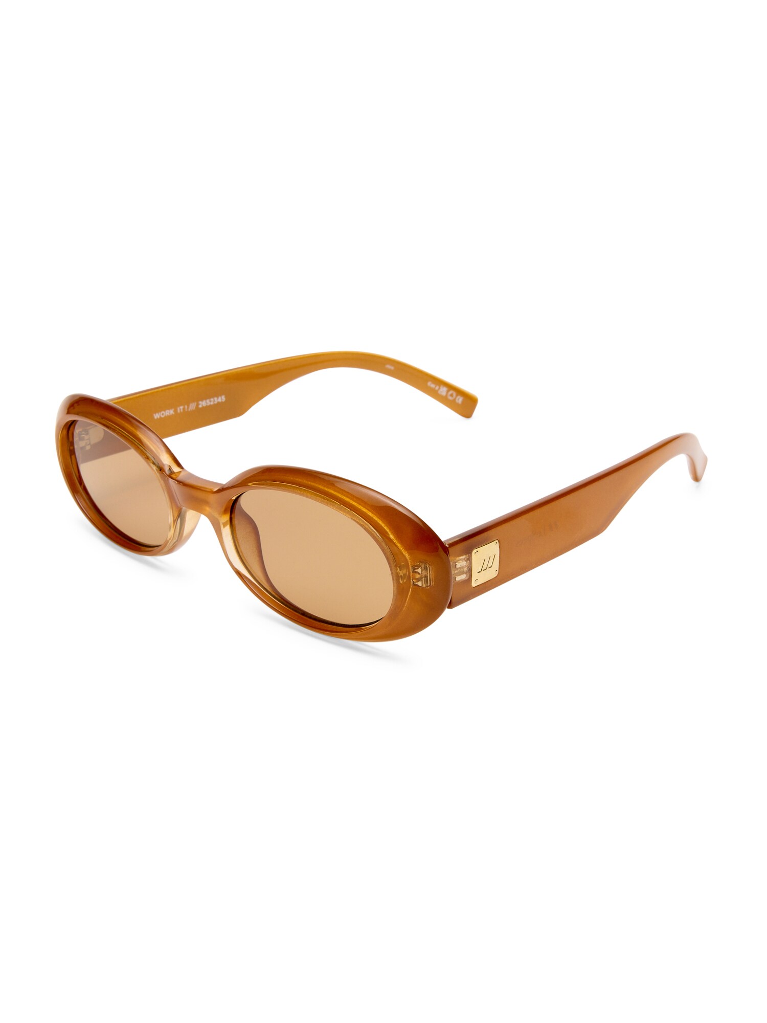 LE SPECS Ochelari de soare WORK IT!  maro caramel