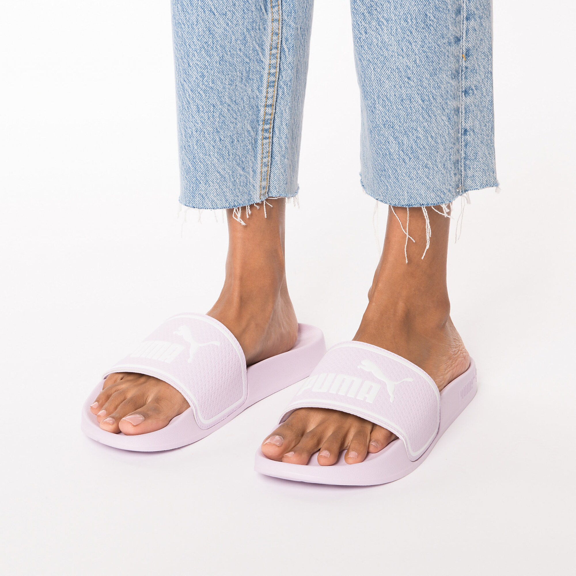 PUMA Papucs 'Leadcat 2.0'  orgona / fehér termék 2. képe
