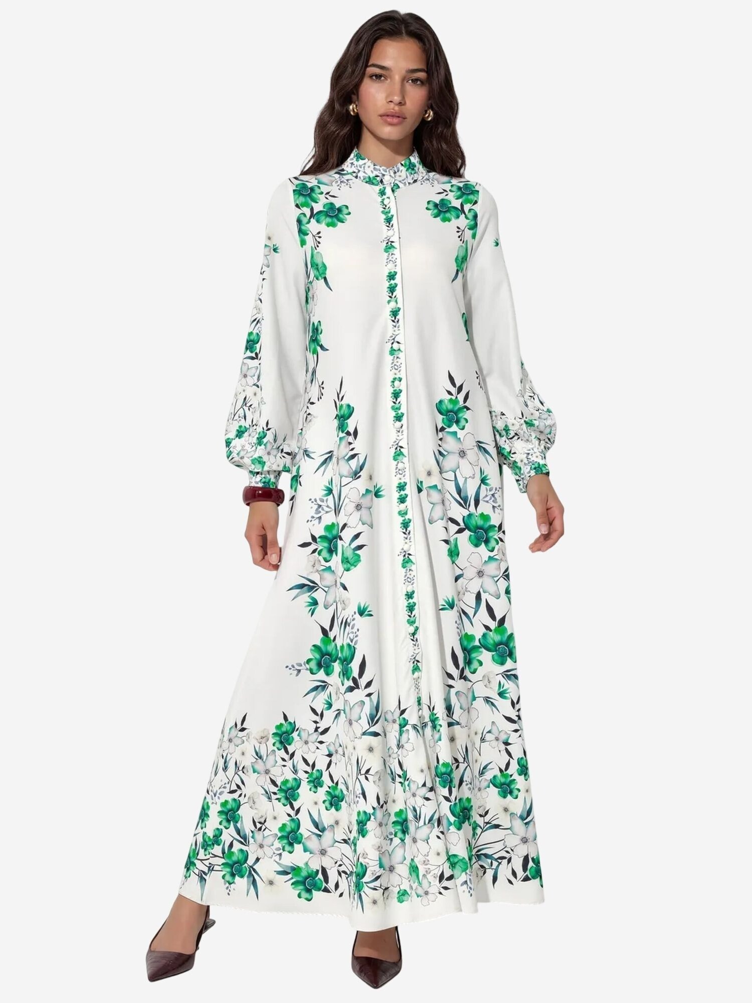 MSN Collection Haljina 'Maxi' bijela