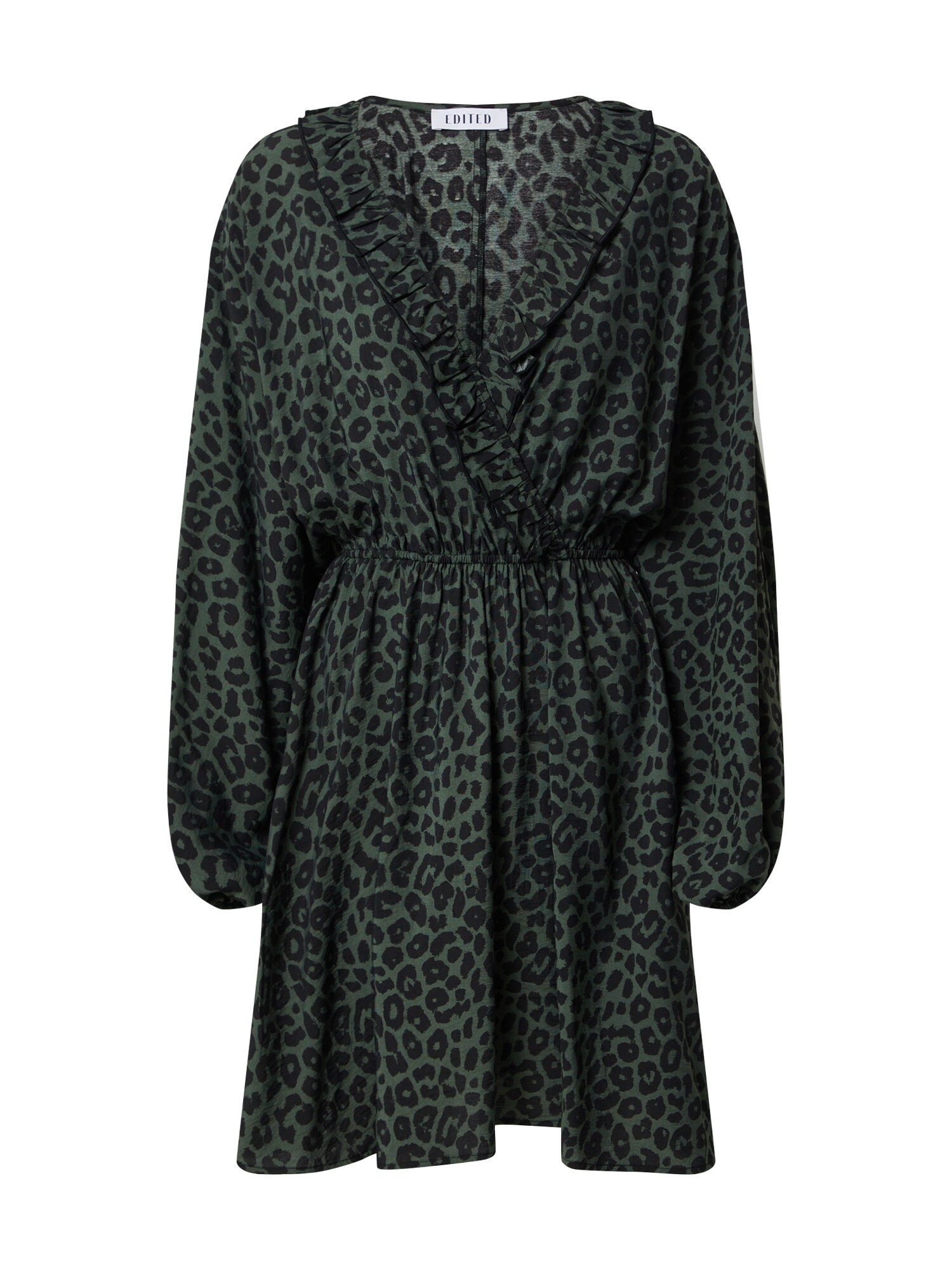 EDITED Suknelė 'Katinka'  tamsiai žalia / juoda
