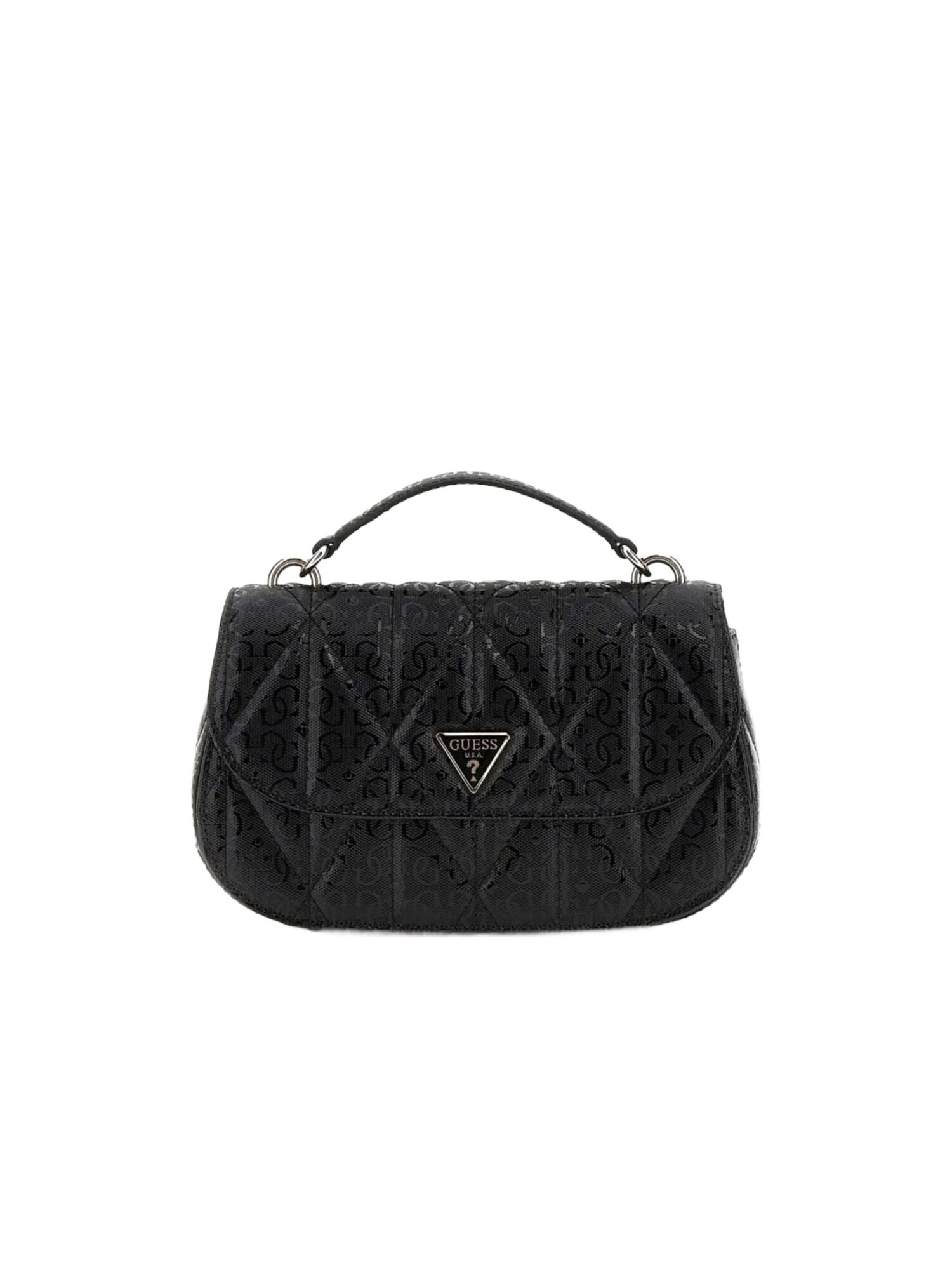 GUESS Bolso de hombro 'Betula Satchel'  negro