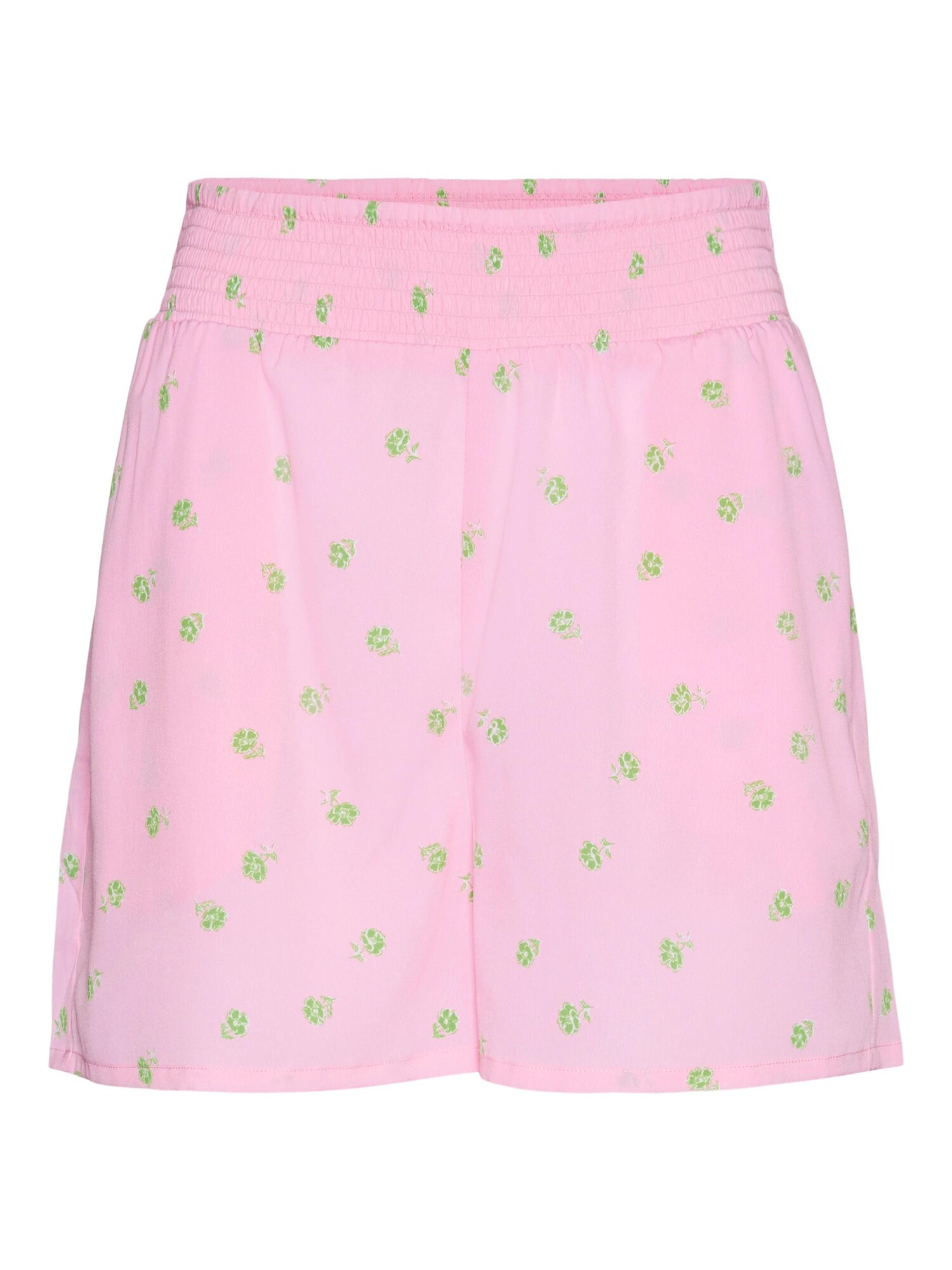 Noisy may Pantaloni Sia  verde / roz deschis / alb