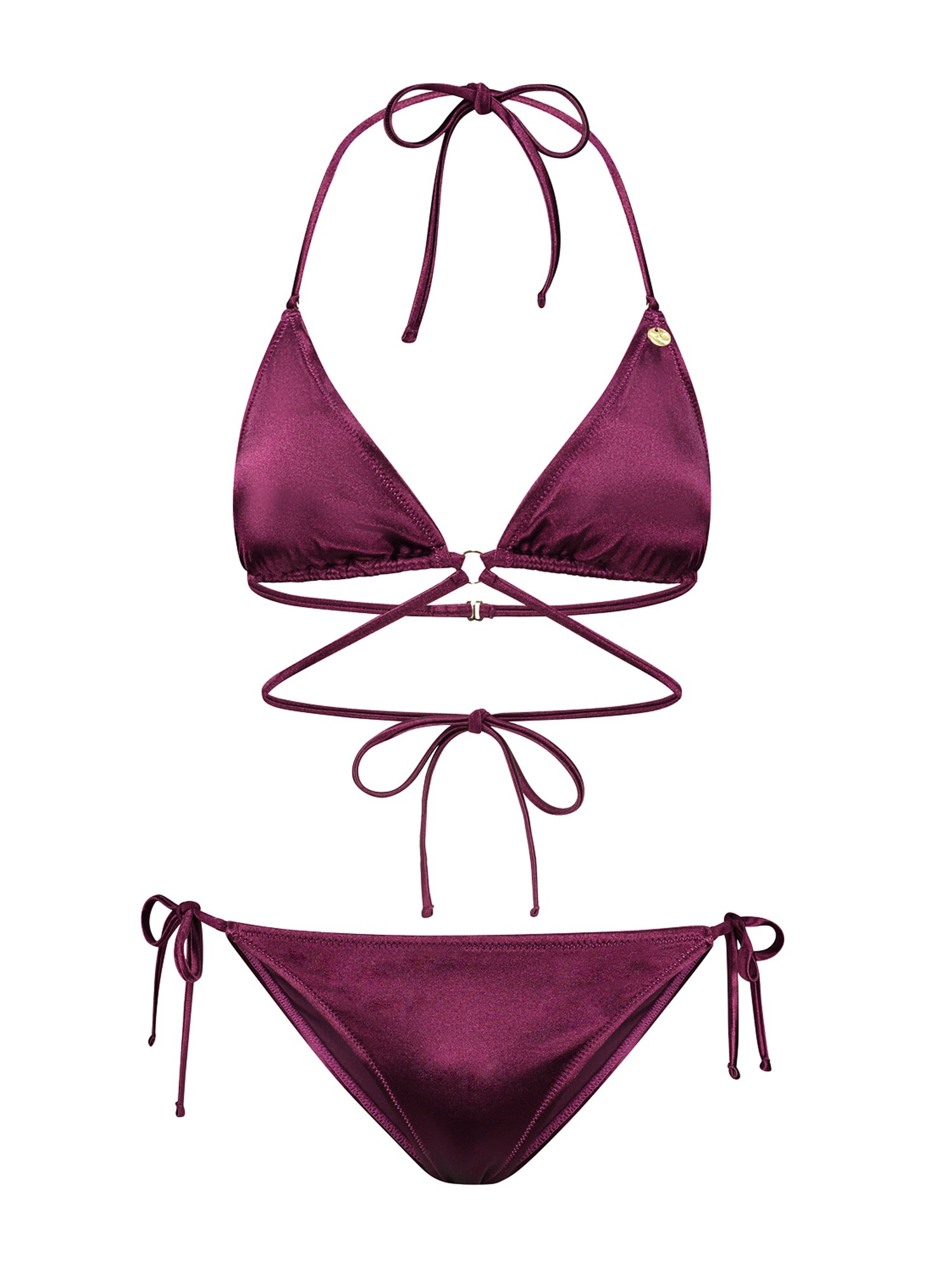 Shiwi Bikiny 'Liz'  zlatá / cyklaménová