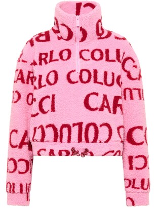 carlo colucci Sweatshirt ‘ Derosa ‘ Pink / Magenta