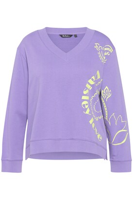 Ulla Popken Sweatshirt Lichtgeel / Sering