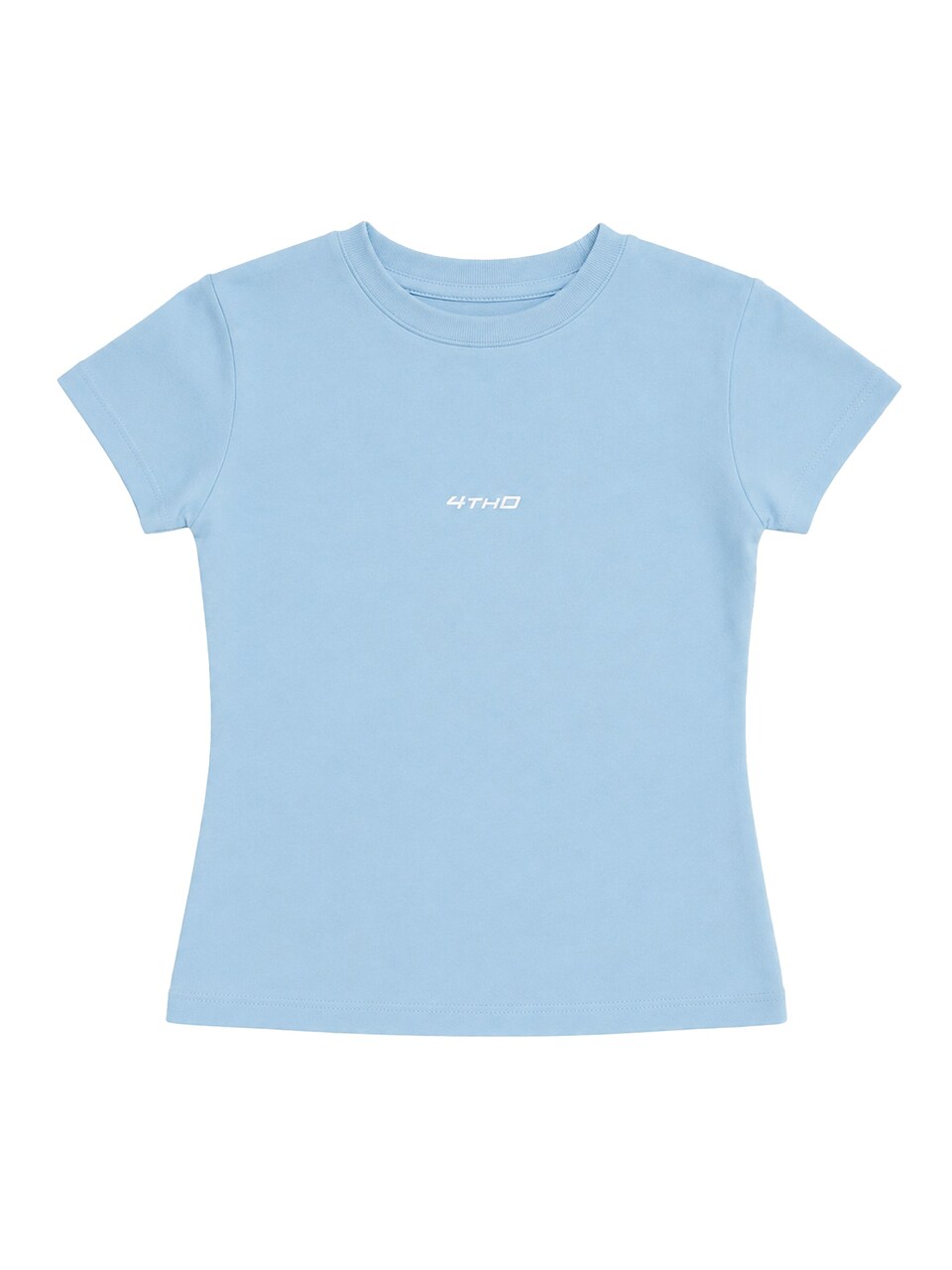 T-shirt 'Baby Tee Baby Blue'