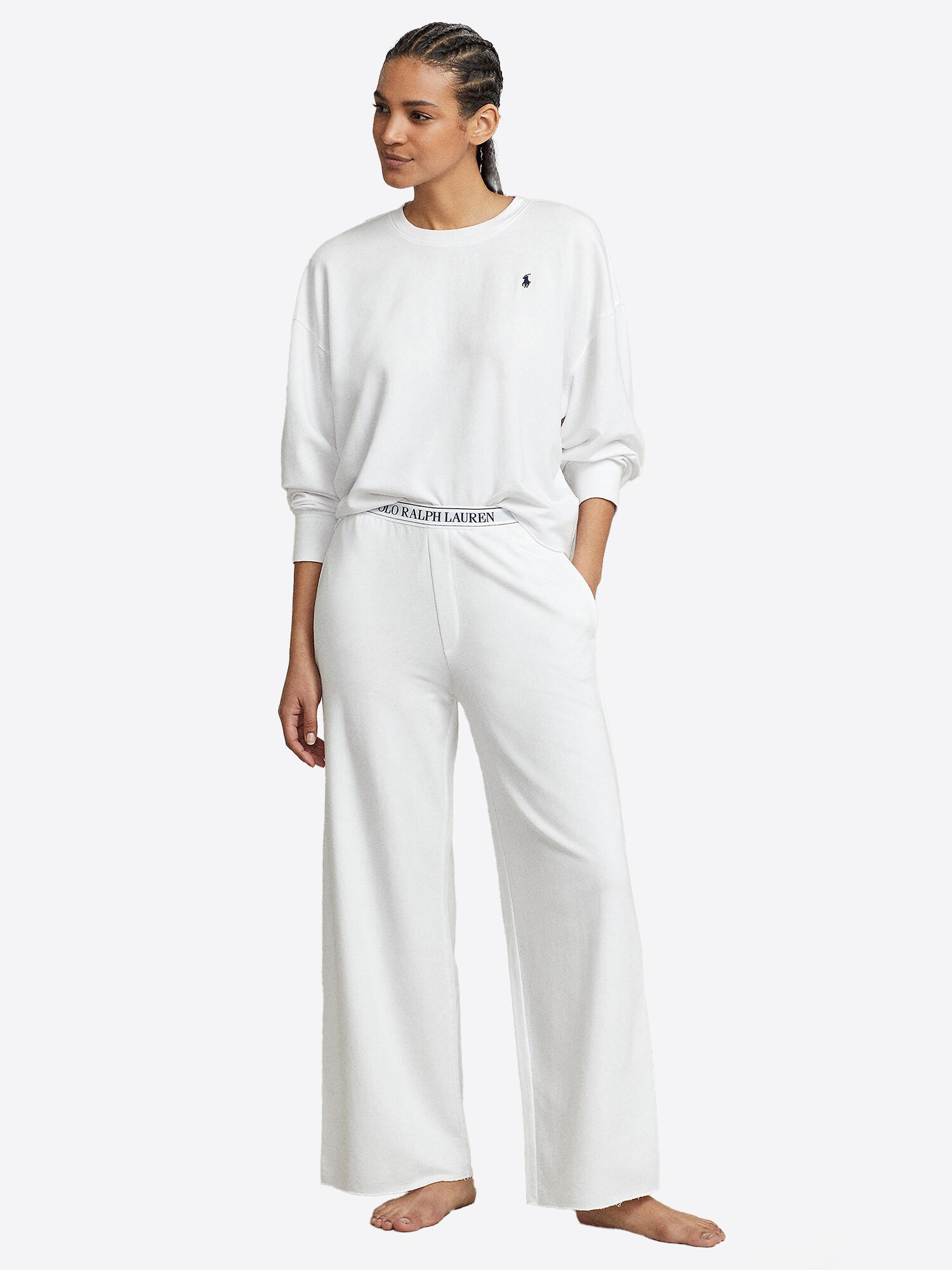 Polo Ralph Lauren Pyjama  Sweatshirt & Wide Leg Set - Club Terry