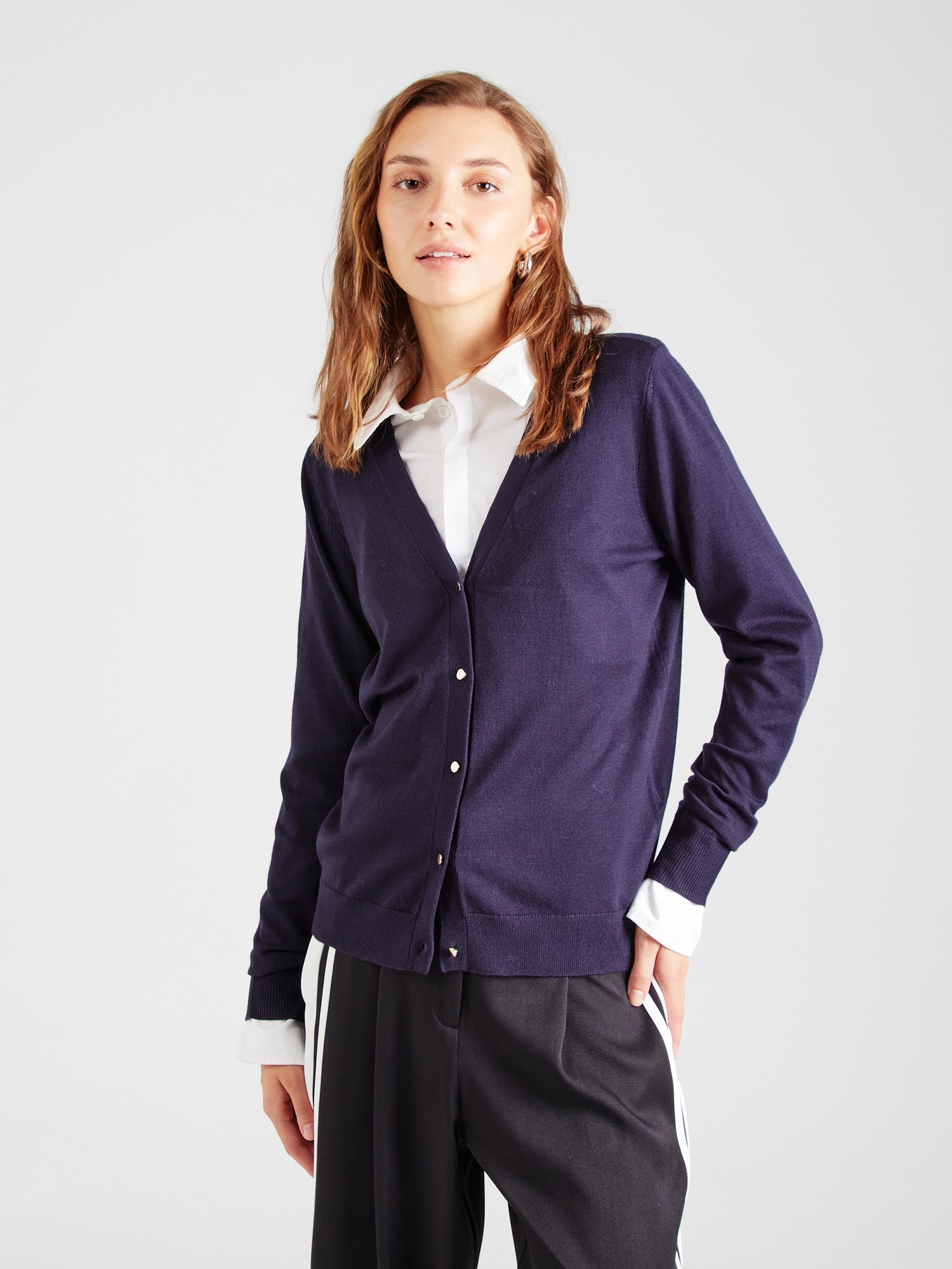 VERO MODA Kardigán 'SILJE'  sötétlila termék 2. képe