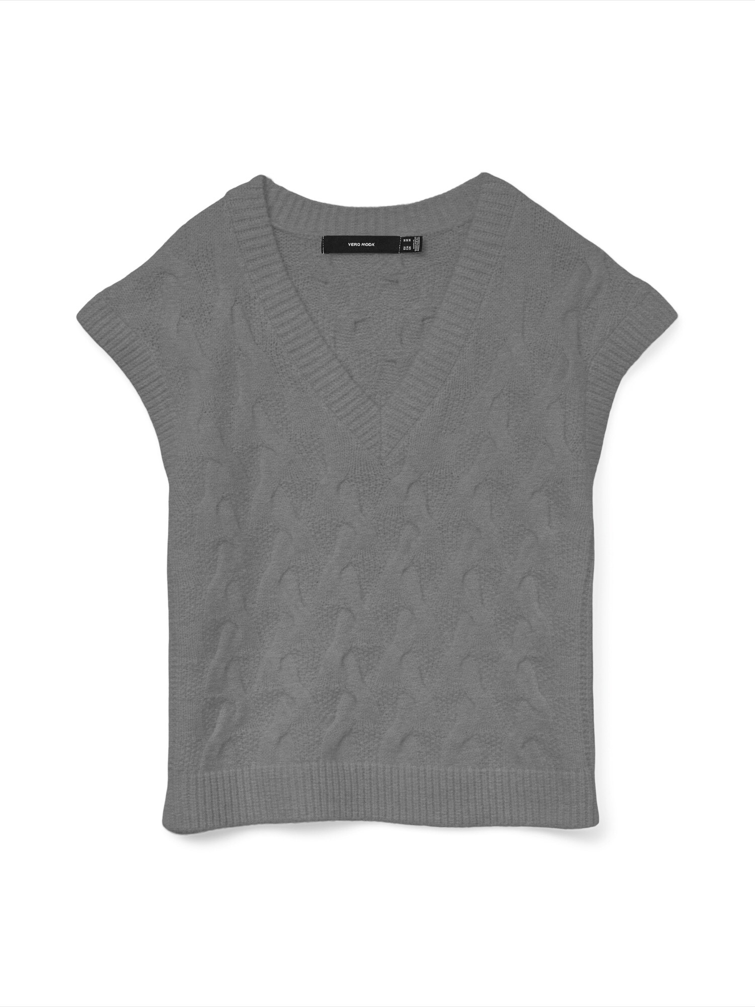 VERO MODA Pulover VMPIPER  gri amestecat
