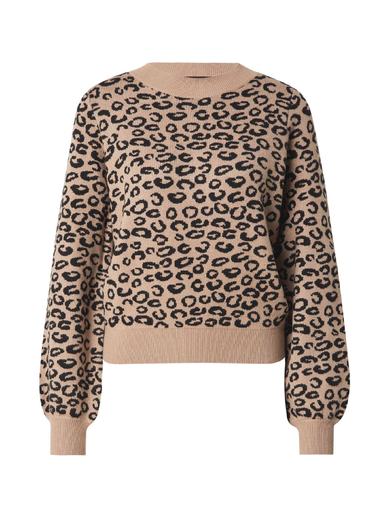 VERO MODA Pulover VMNANCY bej închis / negru
