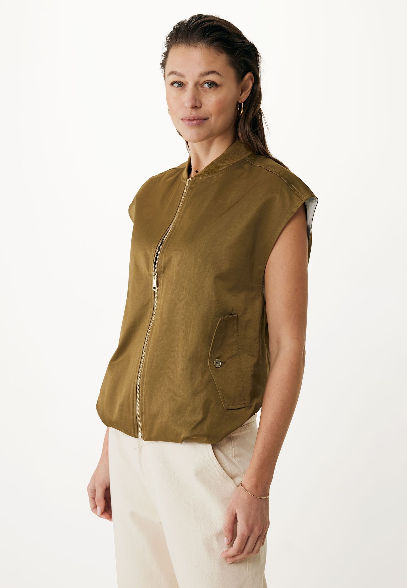 MEXX Mellény khaki termék 2. képe