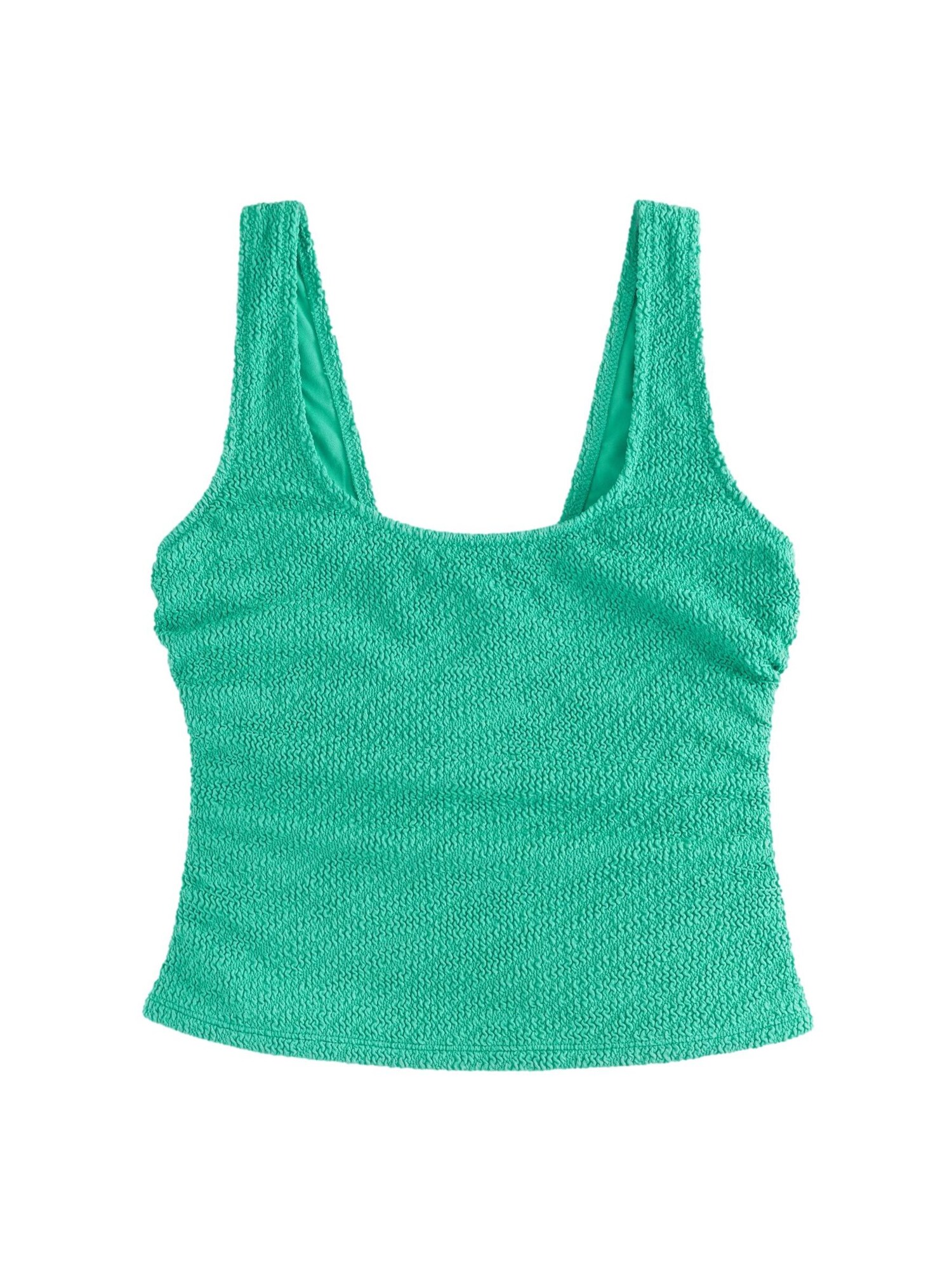 Next Tankini top  verde pin
