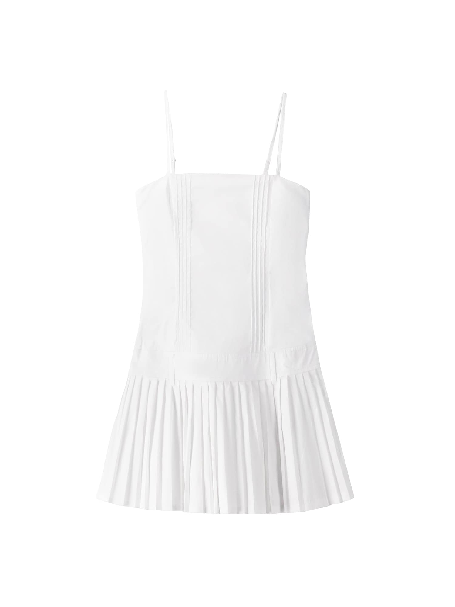 Bershka Rochie  alb