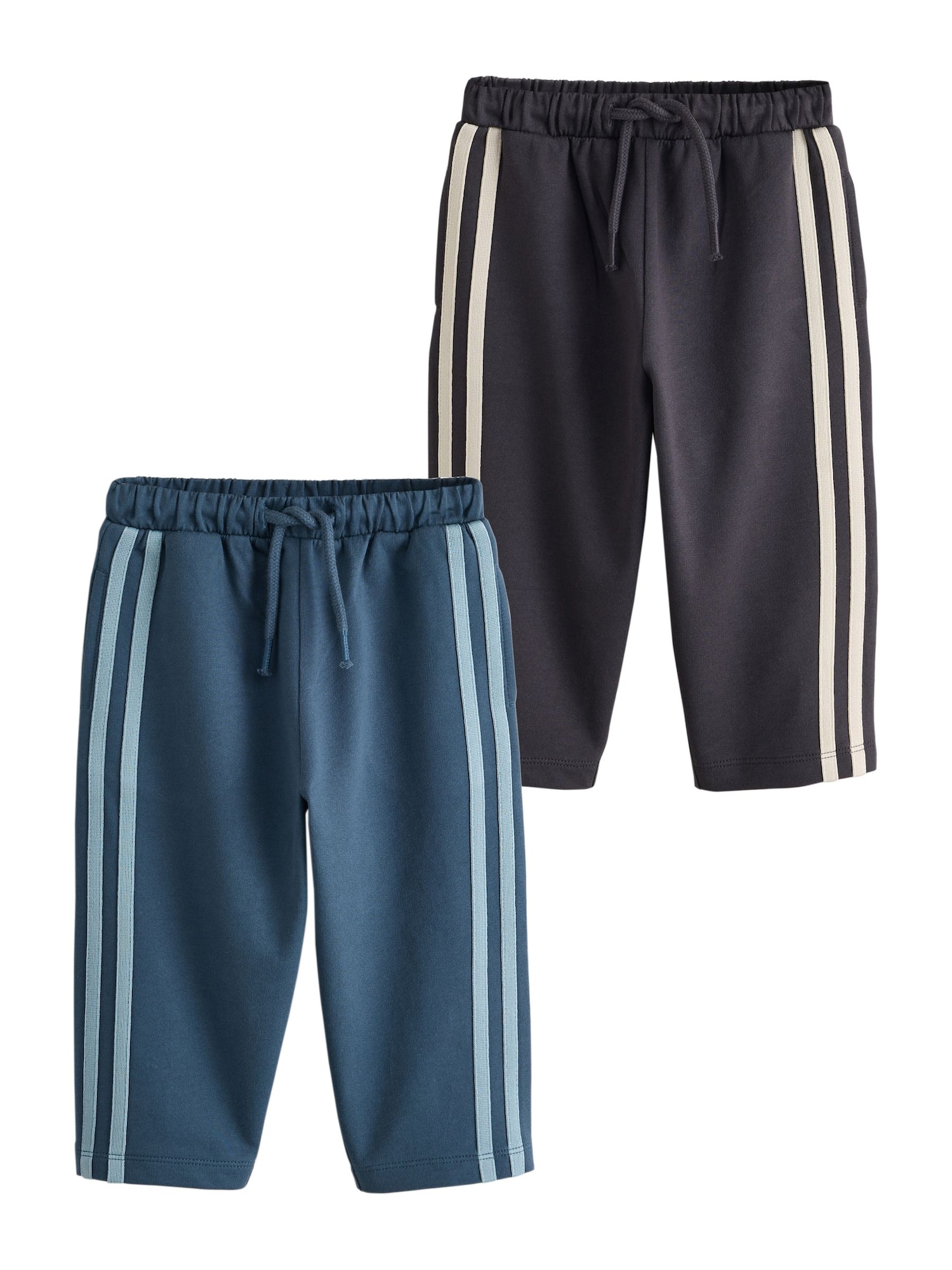 Next Pantaloni albastru / albastru deschis / negru / alb natural