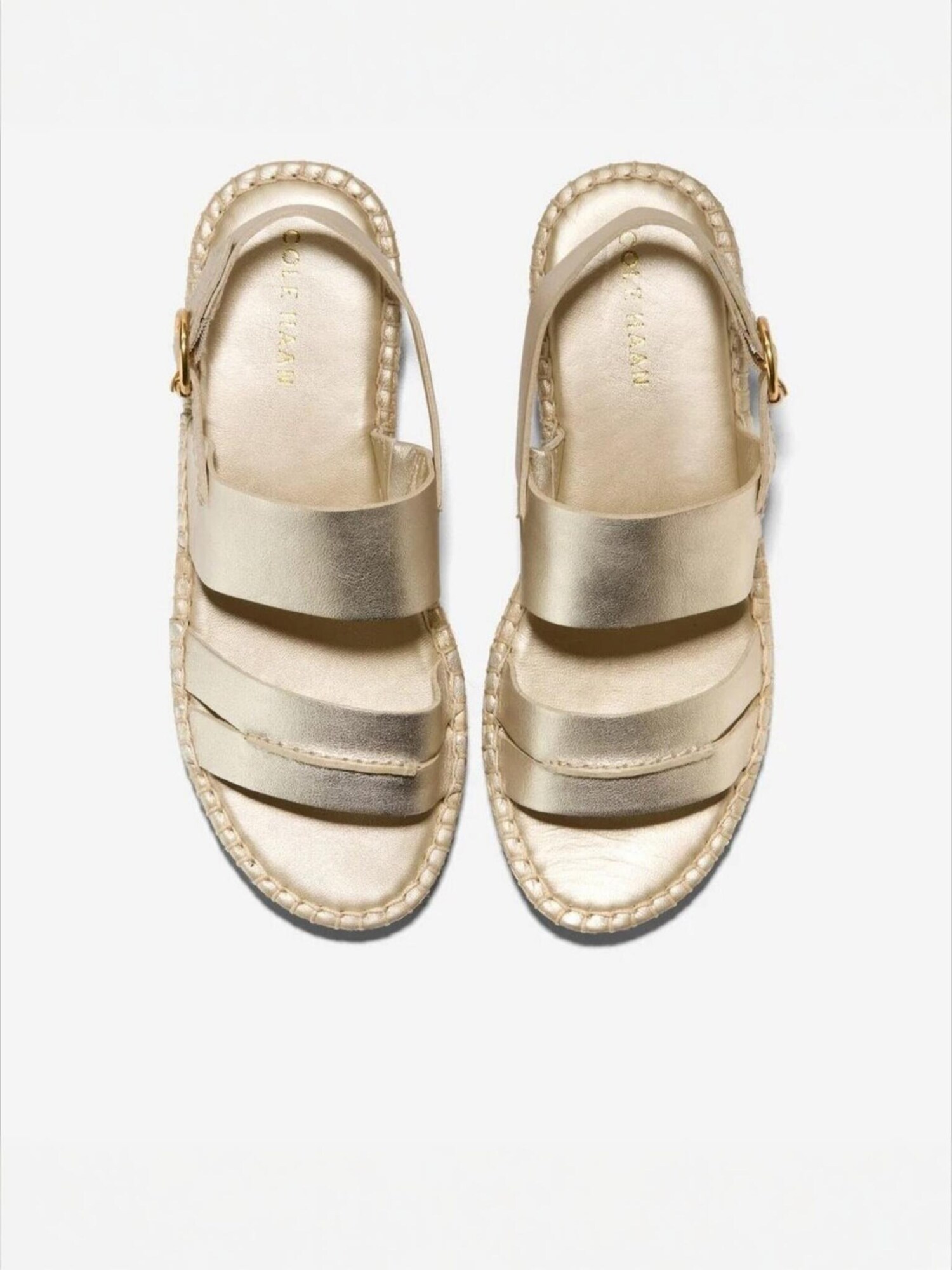 Cole Haan Sandalias con hebilla 'TILDEN'  oro – imagen 4
