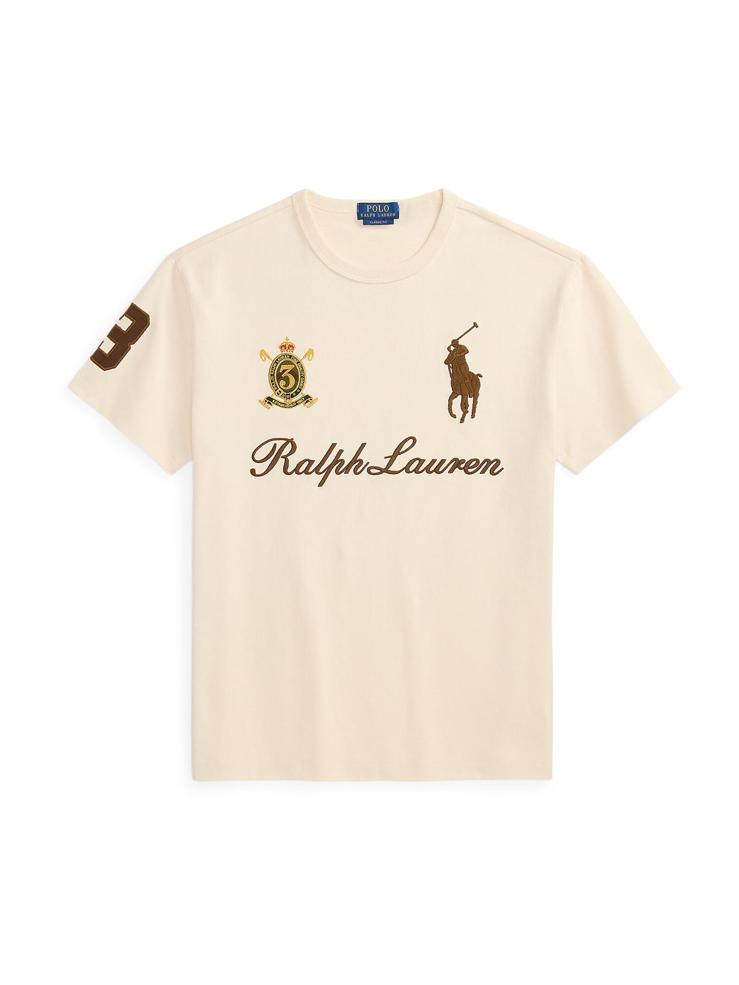 Polo Ralph Lauren Majica  boja pijeska / smeđa / senf