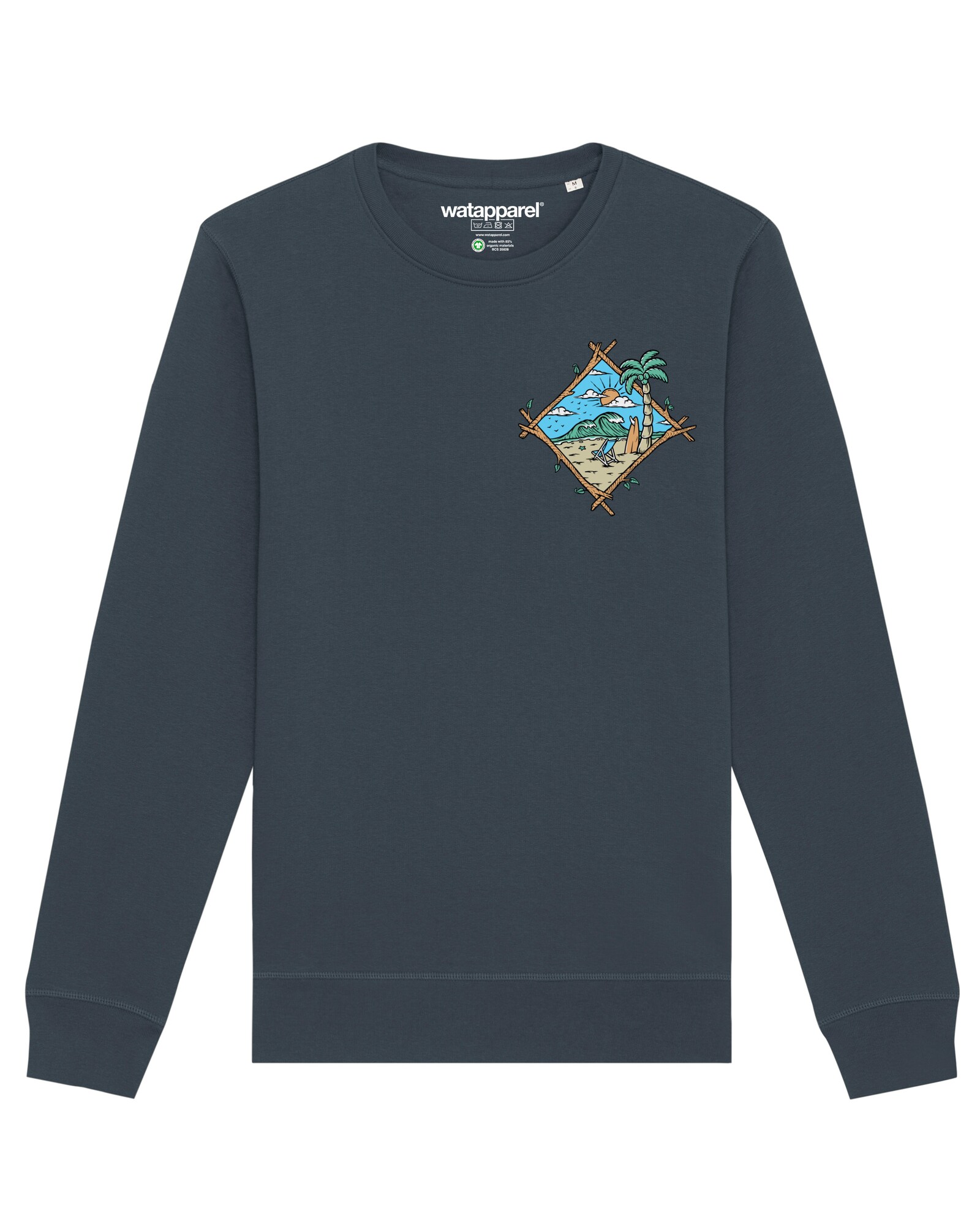 Thumbnail - Sweatshirt 'Beach is calling'