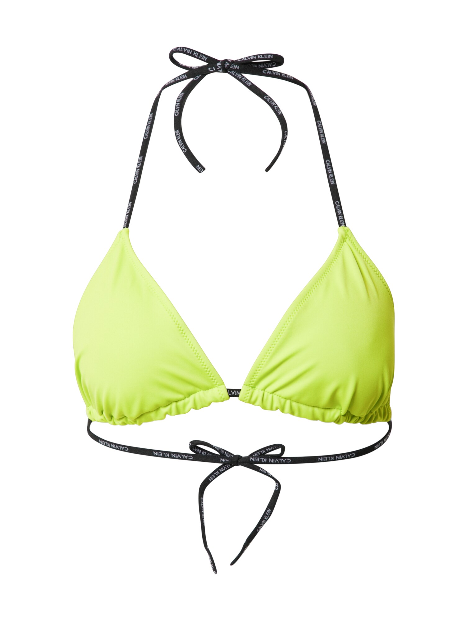 Calvin Klein Swimwear Bikinio viršutinė dalis  neoninė žalia