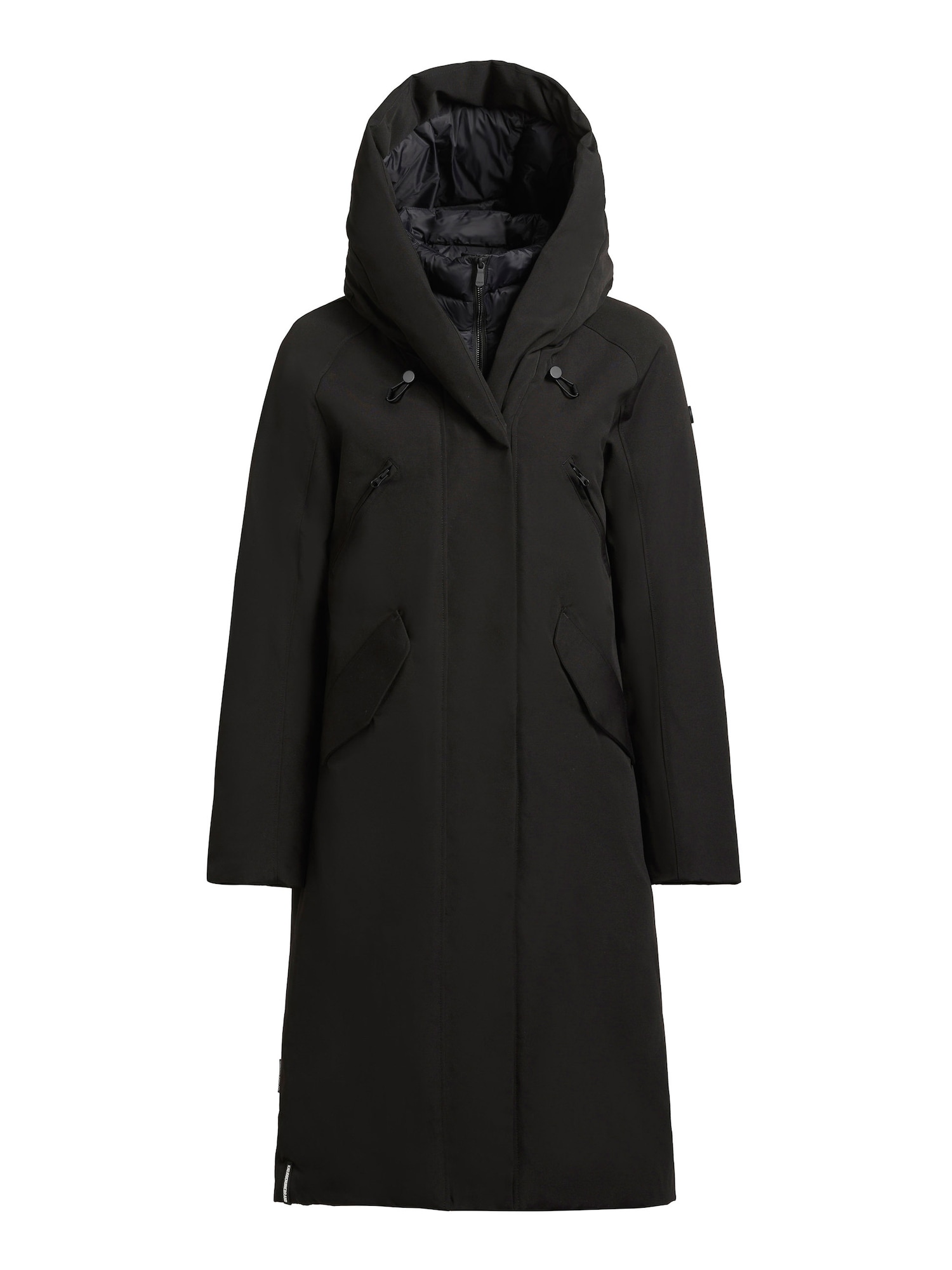 khujo Palton de iarnă IXIA  negru