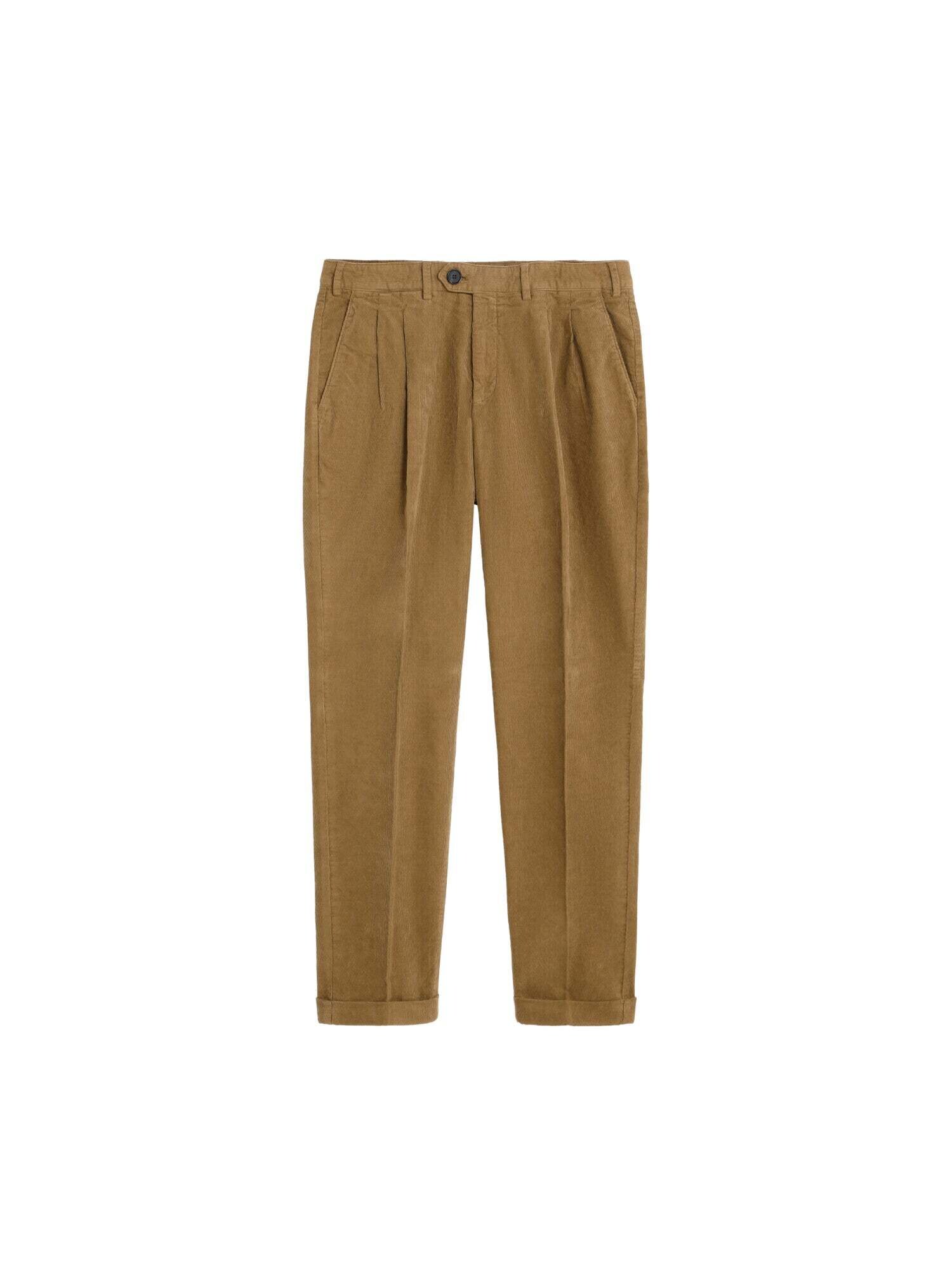 Scalpers Pantaloni cutați Velaz  maro cămilă