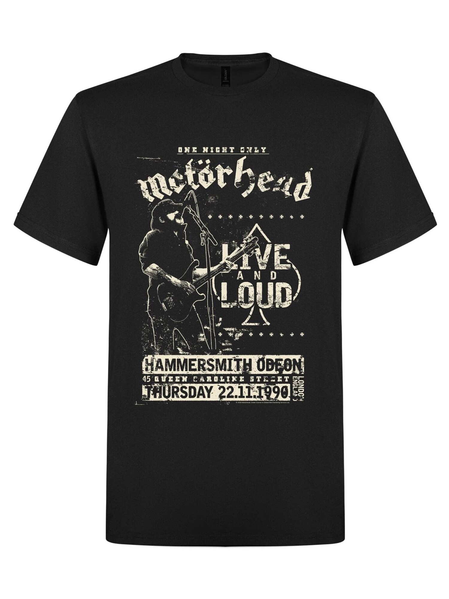 T-shirt 'Motörhead Live and Loud T-Shirt'