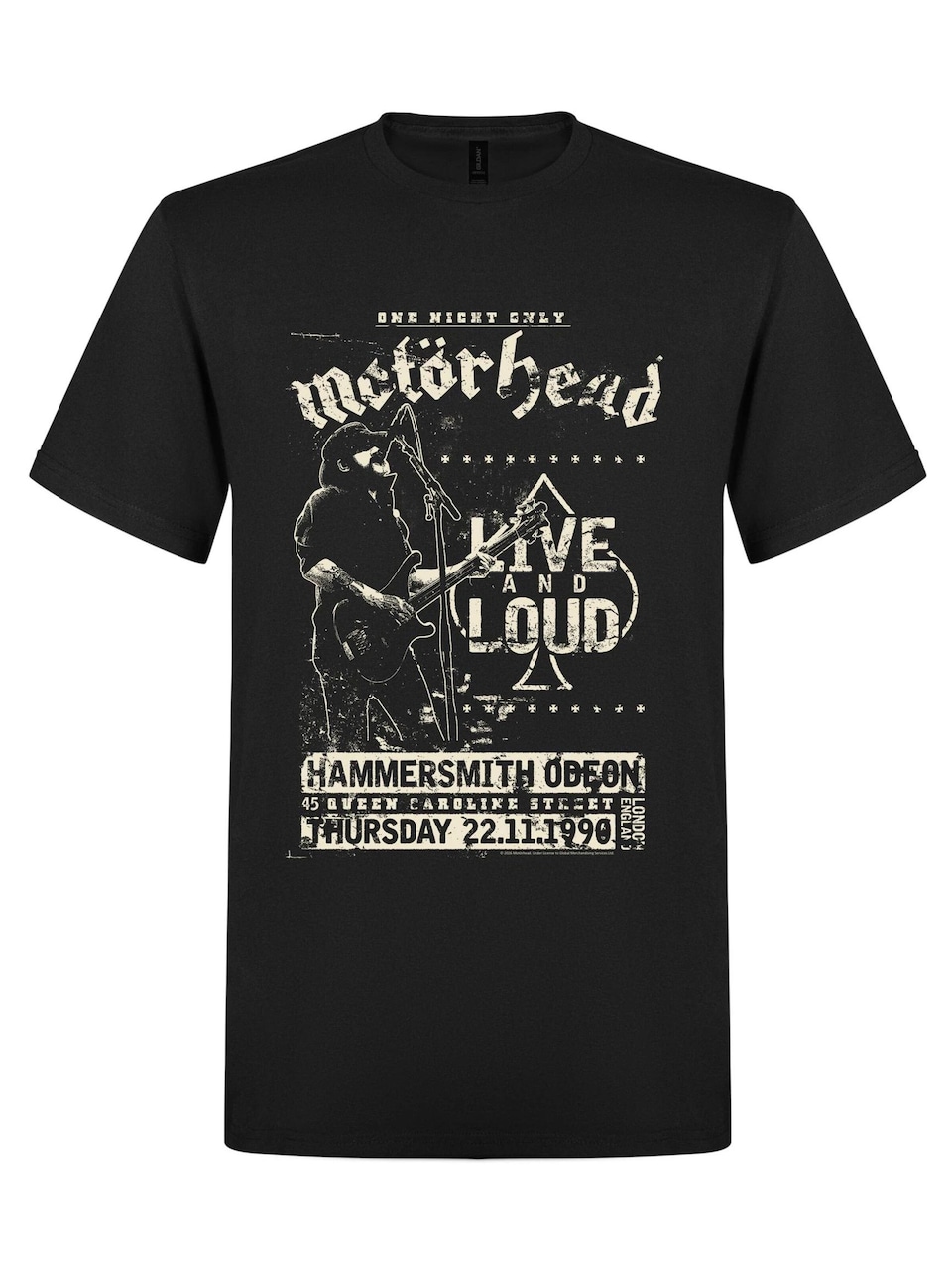 T-shirt 'Motörhead Live and Loud T-Shirt'