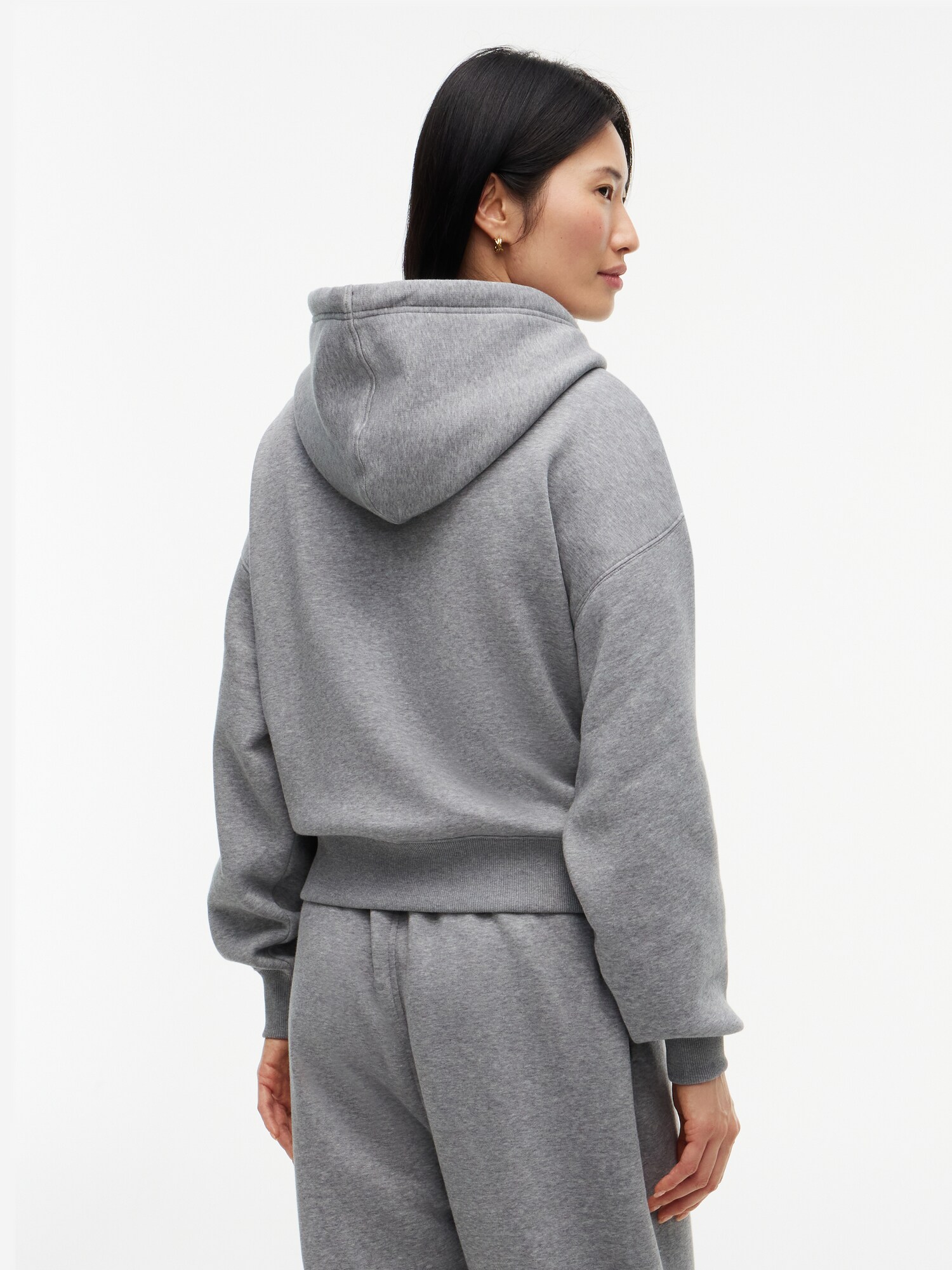 TOMMY HILFIGER Sudadera 'Varsity' gris moteado / rojo oscuro – imagen 3