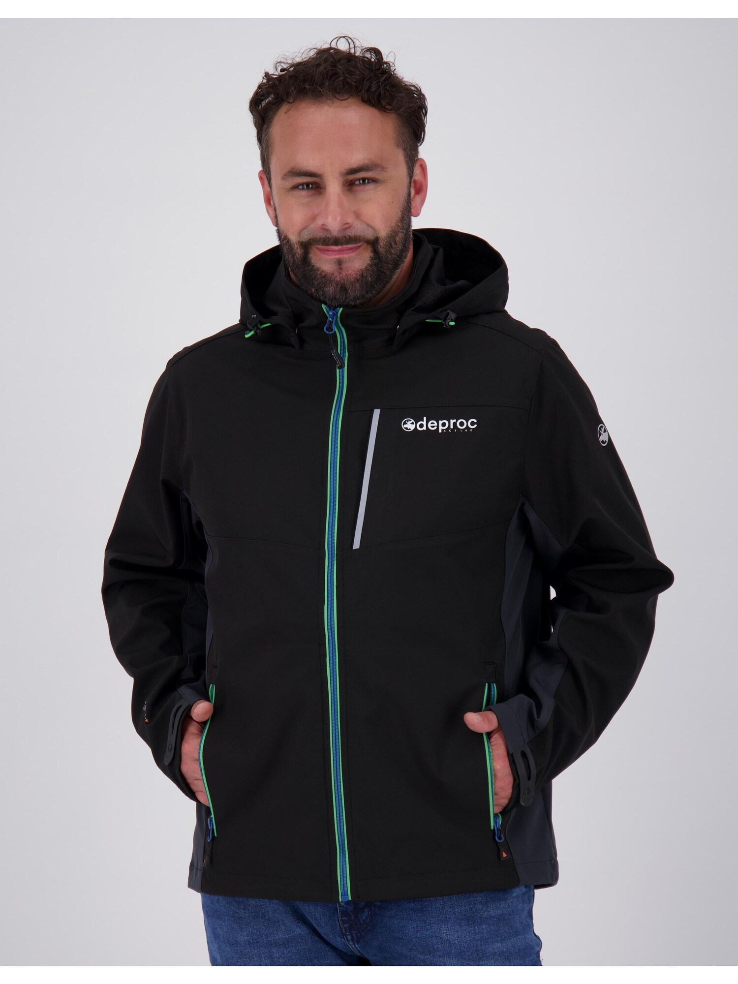 deproc Giacca di mezza stagione 'NUNAVUT MEN'  nero