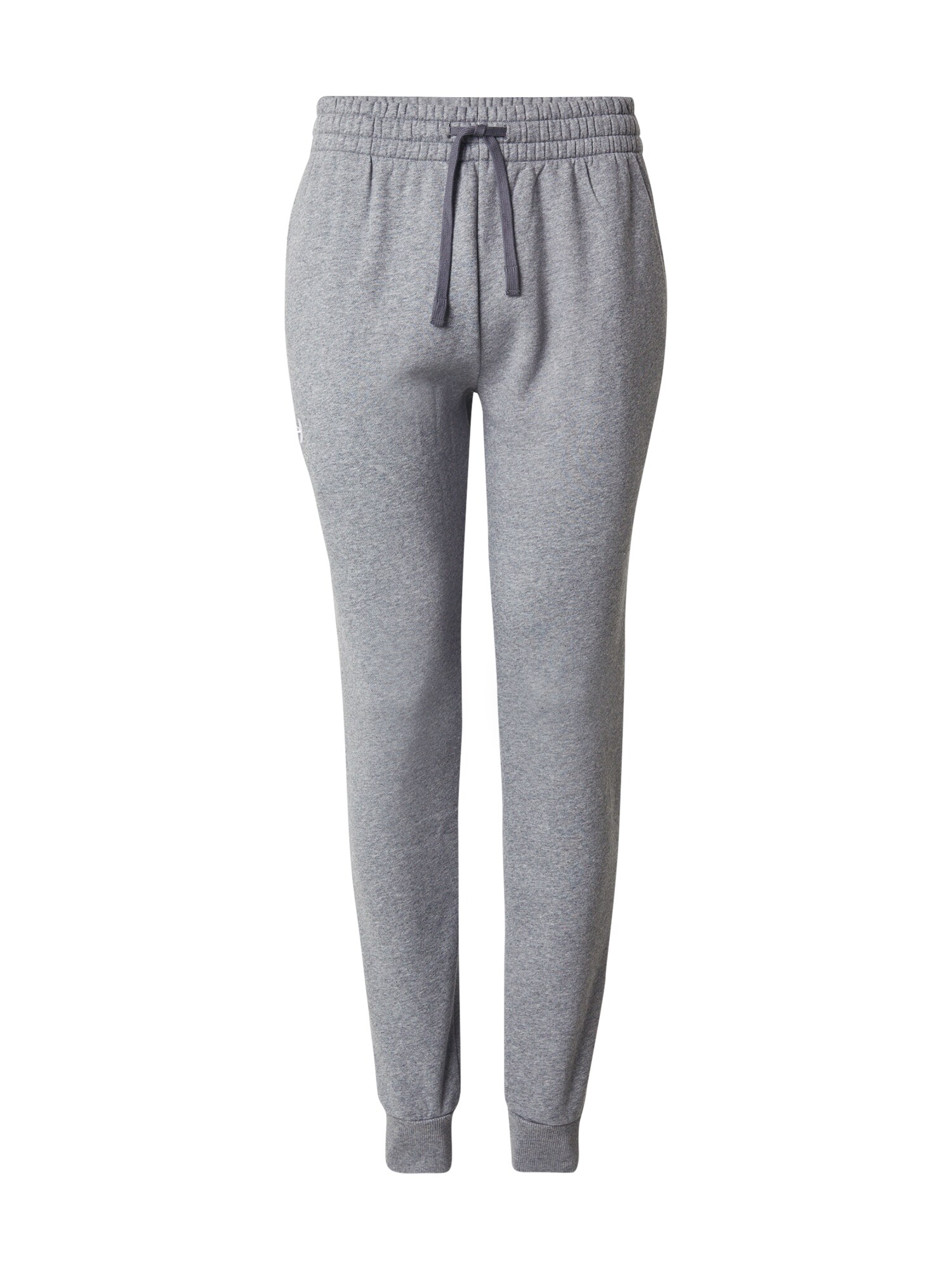 UNDER ARMOUR Pantaloni sport Rival  gri amestecat / alb