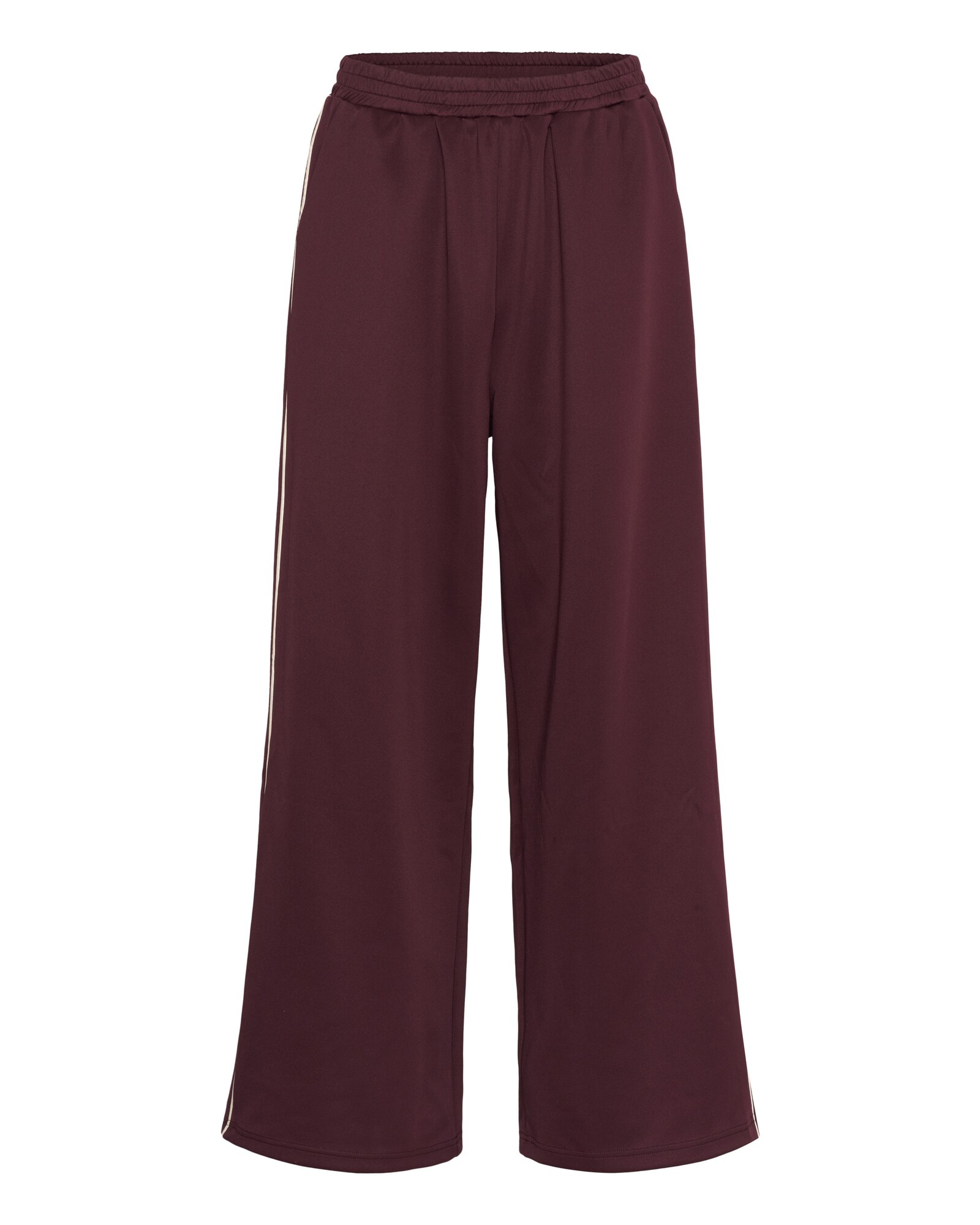 Kaffe Pantalón 'KACory'  beige / burdeos