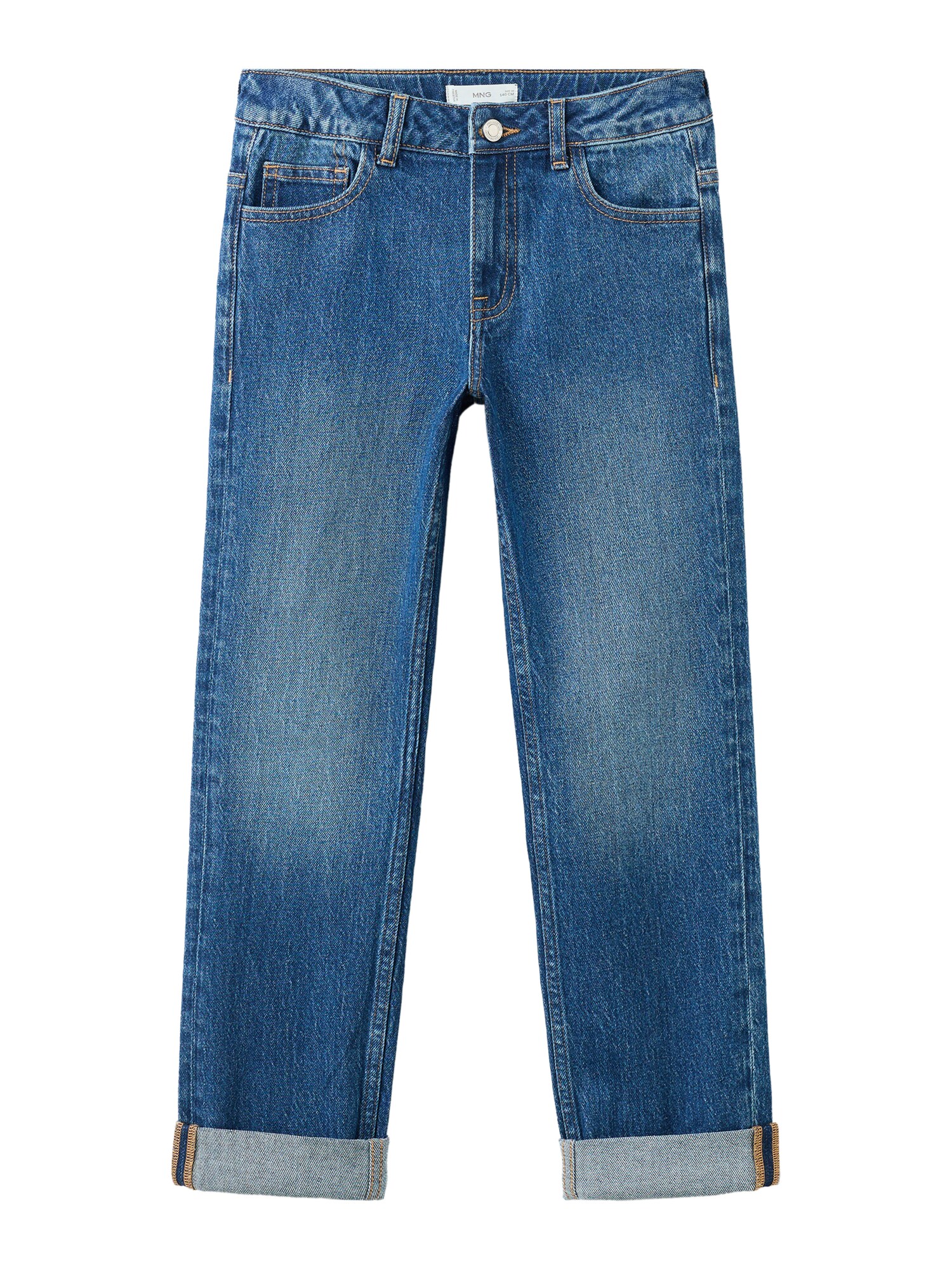 MANGO KIDS Jeans  albastru denim