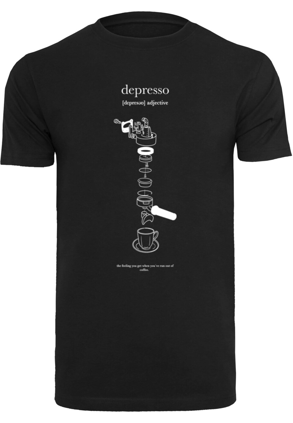 T-shirt 'Depresso'