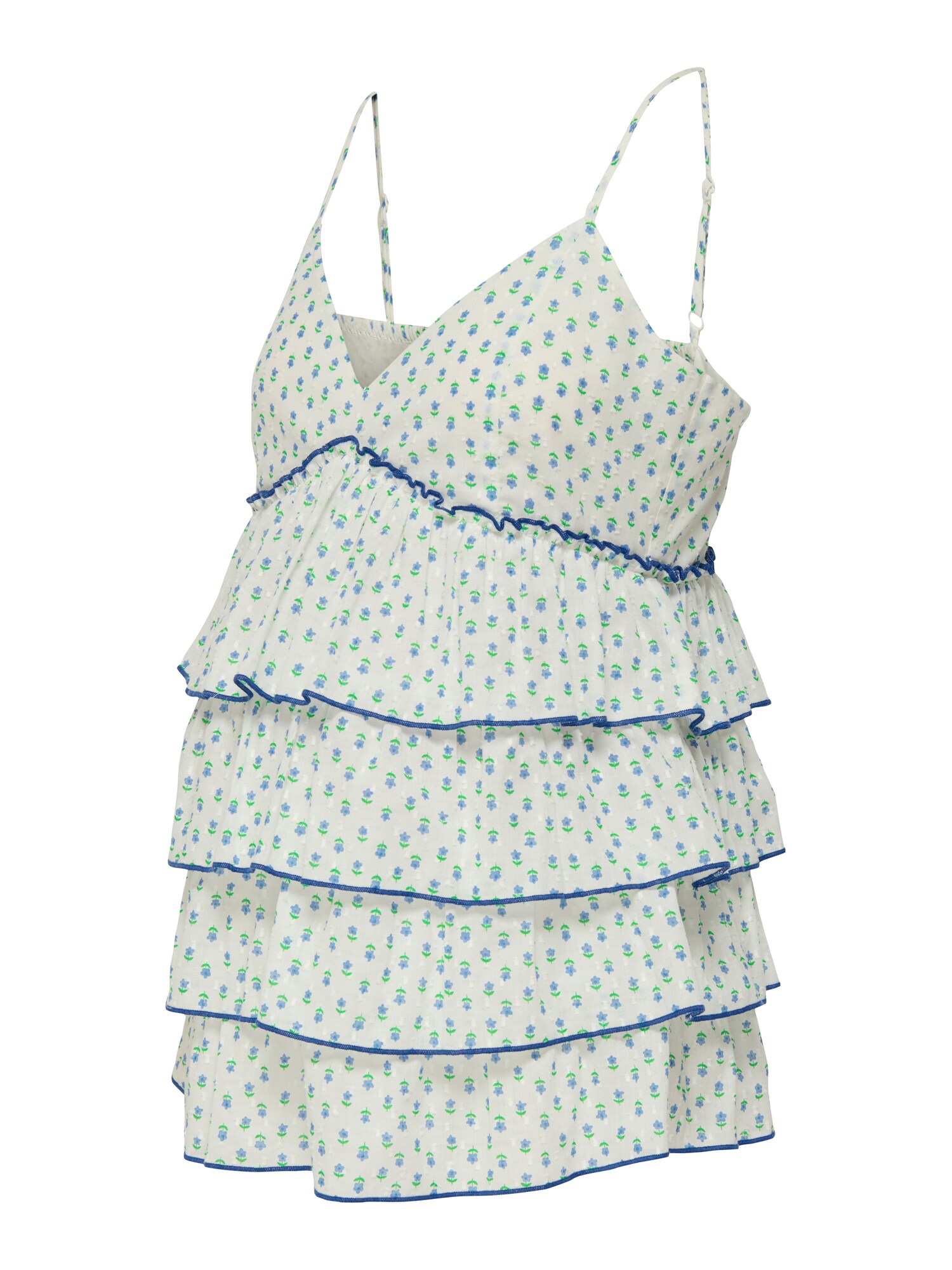 Only Maternity Top 'OLMDORY'  kék / zafir / zöld / fehér akciós termékkép 1