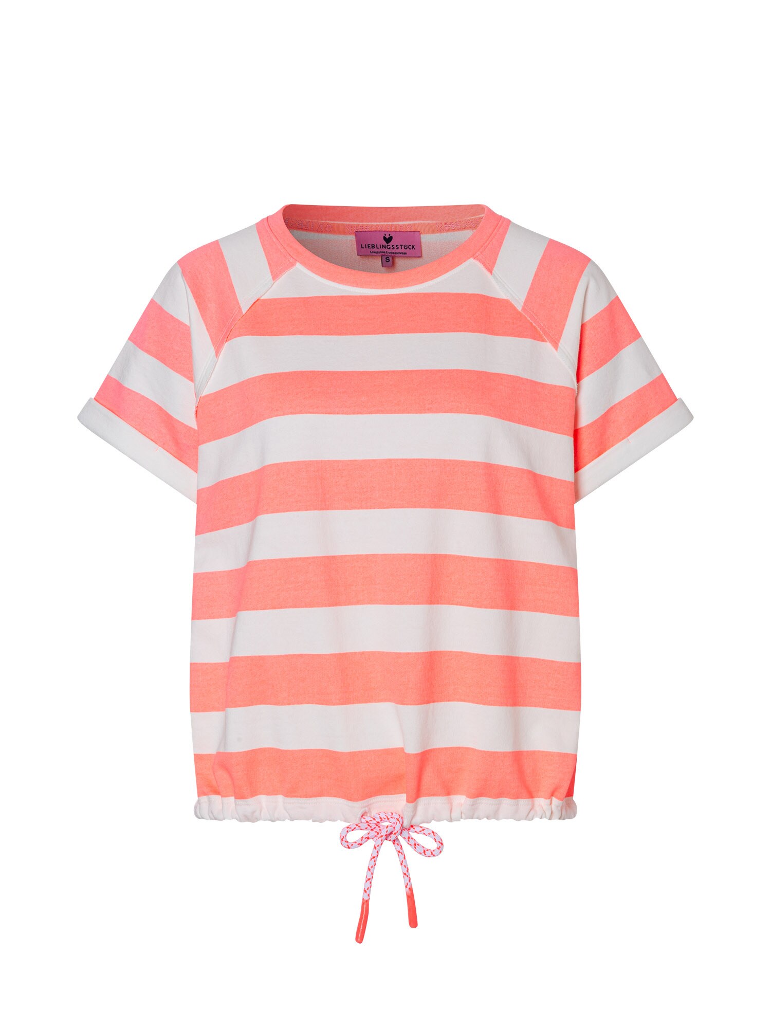 LIEBLINGSSTÜCK Tricou SallyL corai / alb