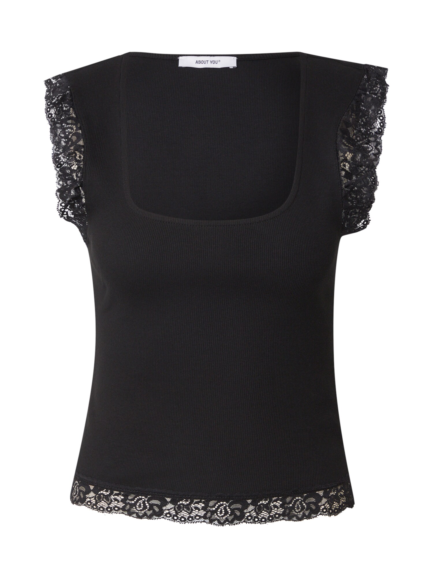ABOUT YOU Top 'Camille'  negru