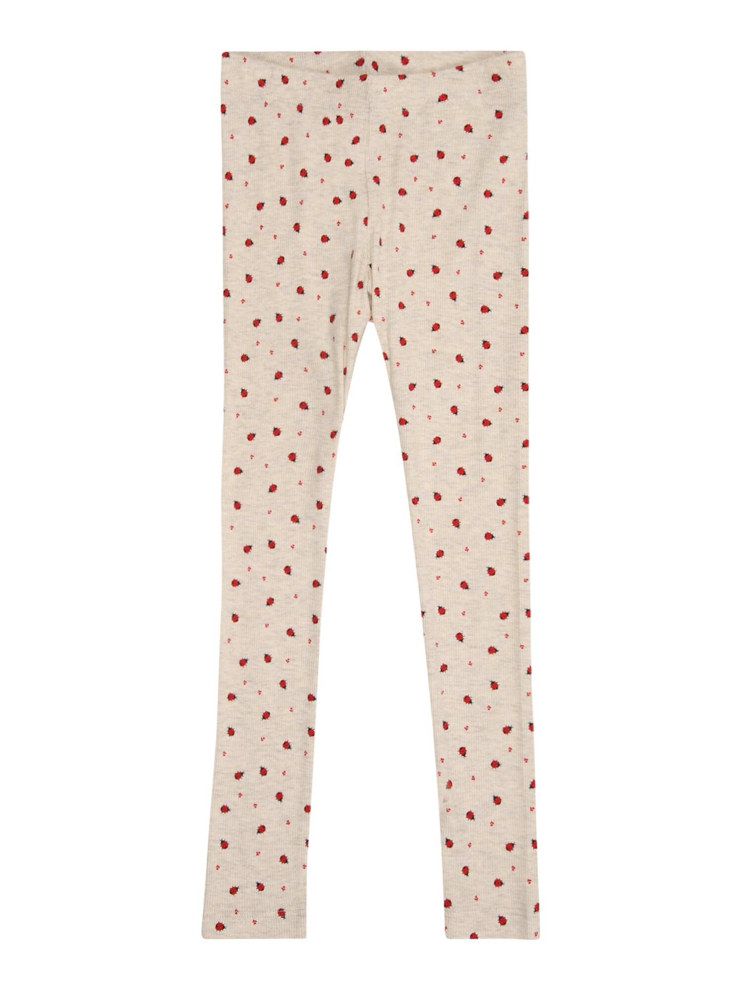 NAME IT Leggings 'NMFDAB'  bézs / sötétvörös / fekete akciós termékkép 1