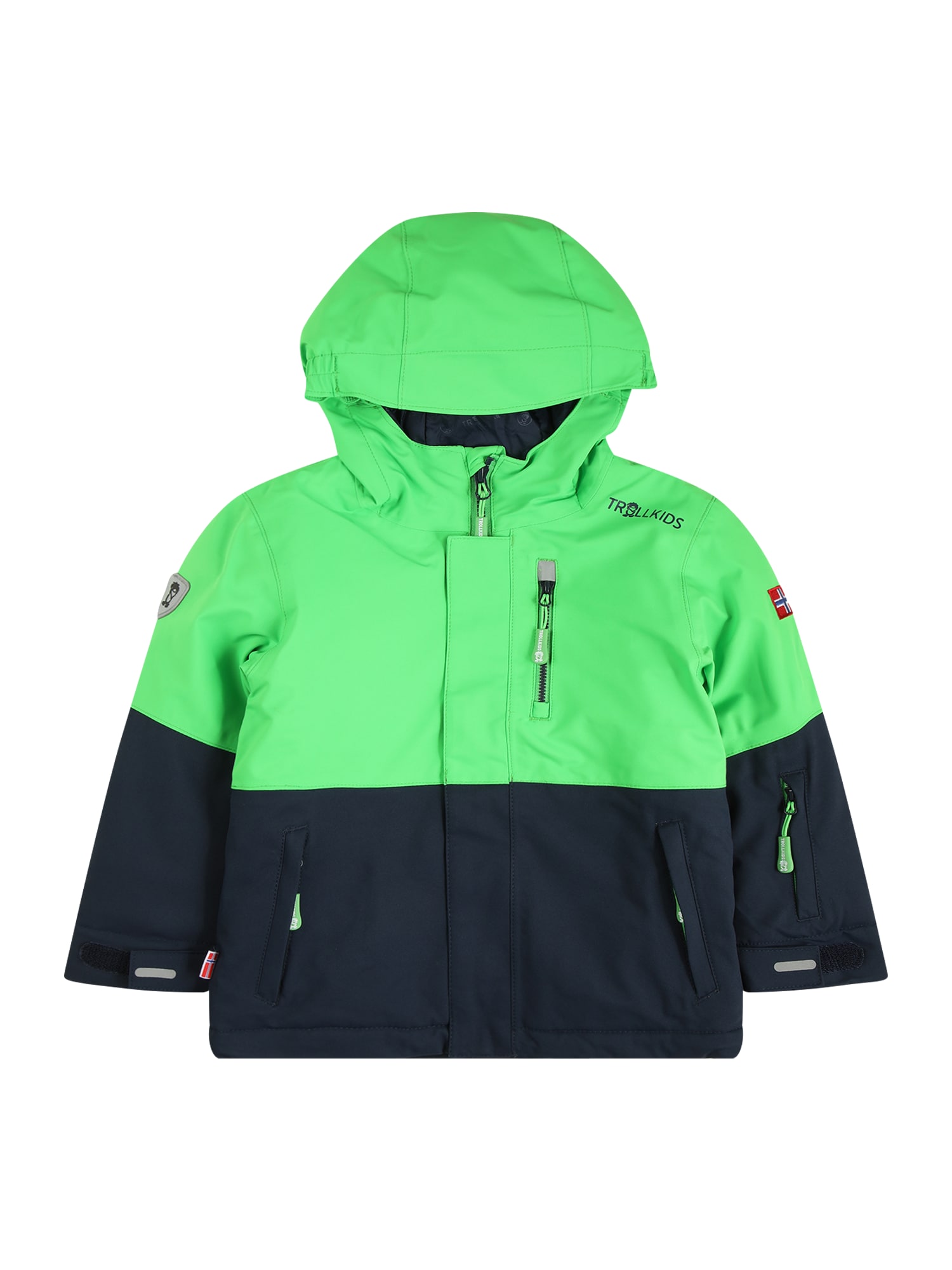 TROLLKIDS Športna jakna  temno modra / svetlo zelena