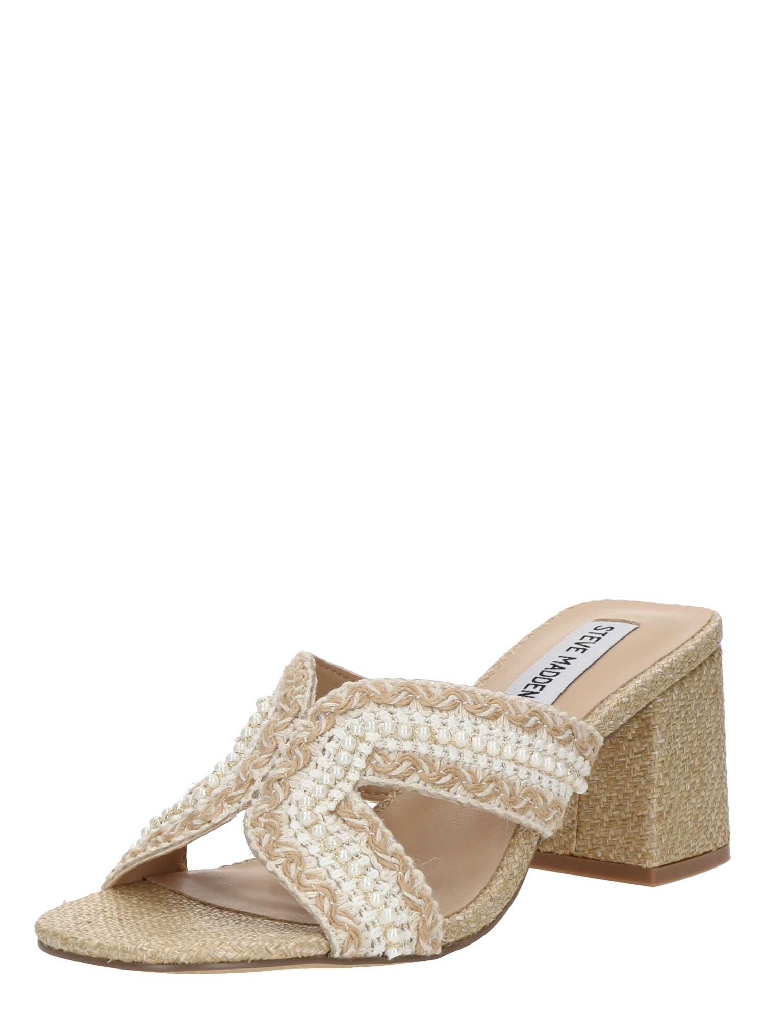 STEVE MADDEN Papucs 'Dolores'  bézs / fehér akciós termékkép 1