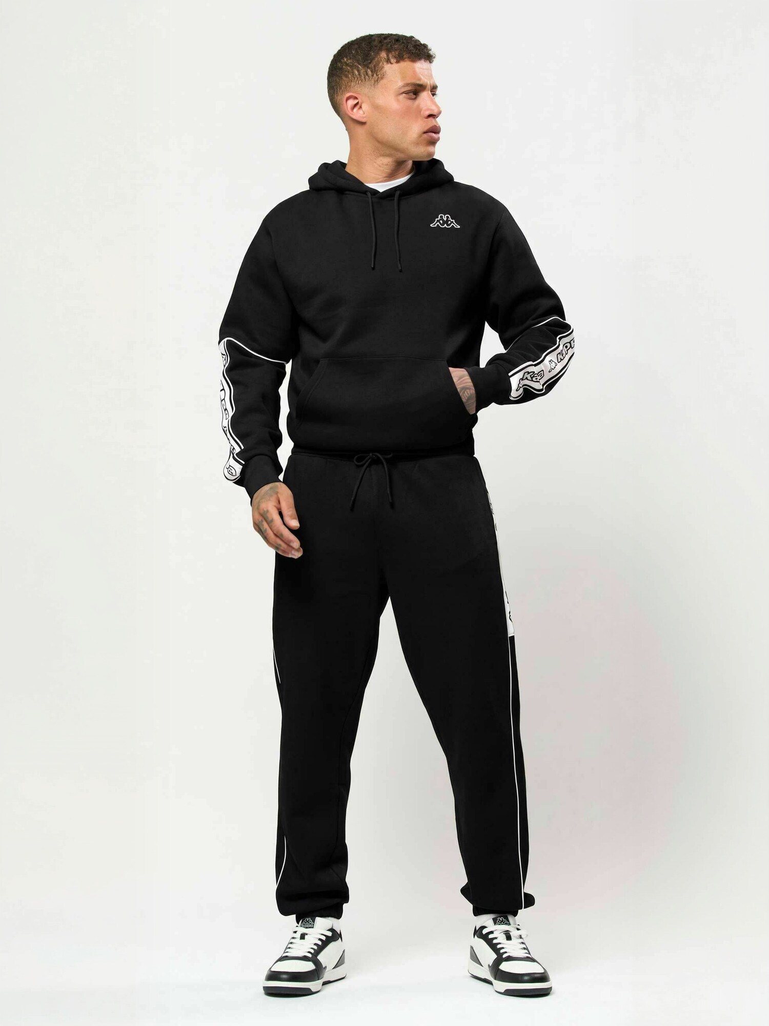 KAPPA Pantalón ' Logo Iomise ' negro – imagen 3