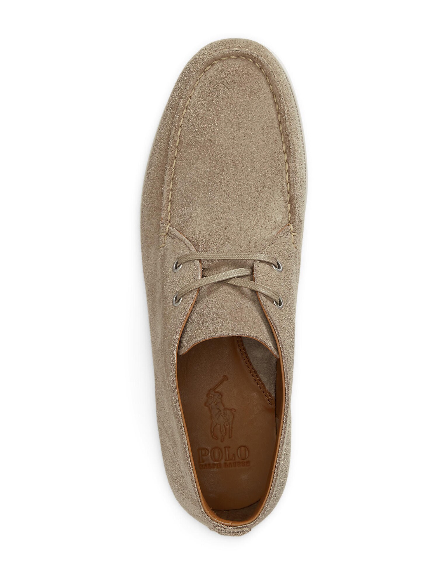 Polo Ralph Lauren Botines chukka 'MERTON'  beige oscuro – imagen 3
