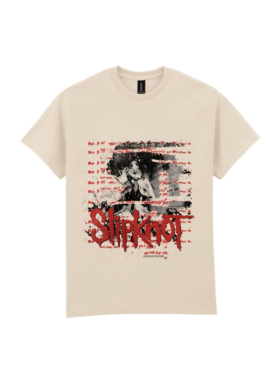 T-shirt 'Slipknot Do Not Judge Us T-Shirt'