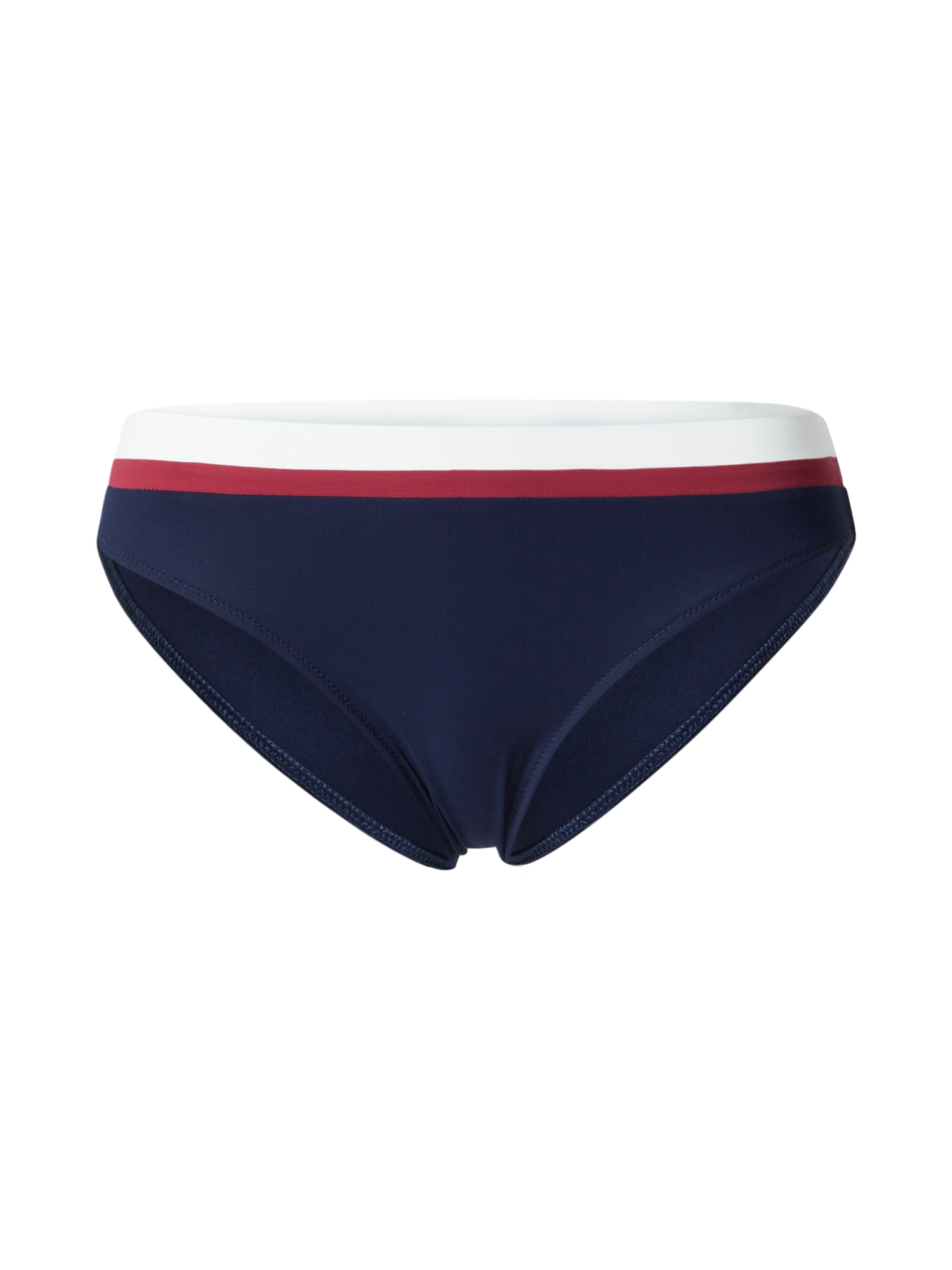 Banana Moon Slip costum de baie  albastru marin / roșu cireș / alb