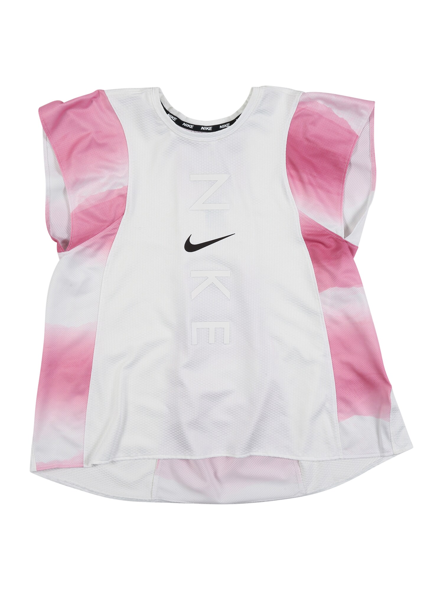 NIKE Sportiniai marškinėliai 'Instacool'  rožių spalva / balta