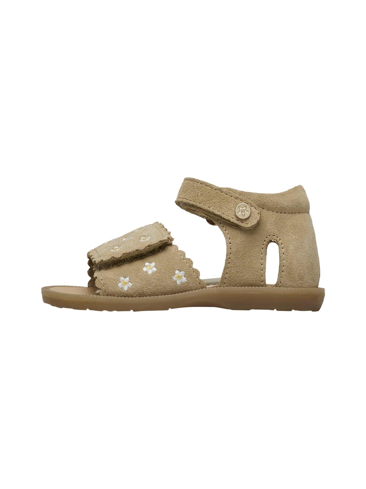 Naturino Sandalen 'Maya Embr' Donkerbeige