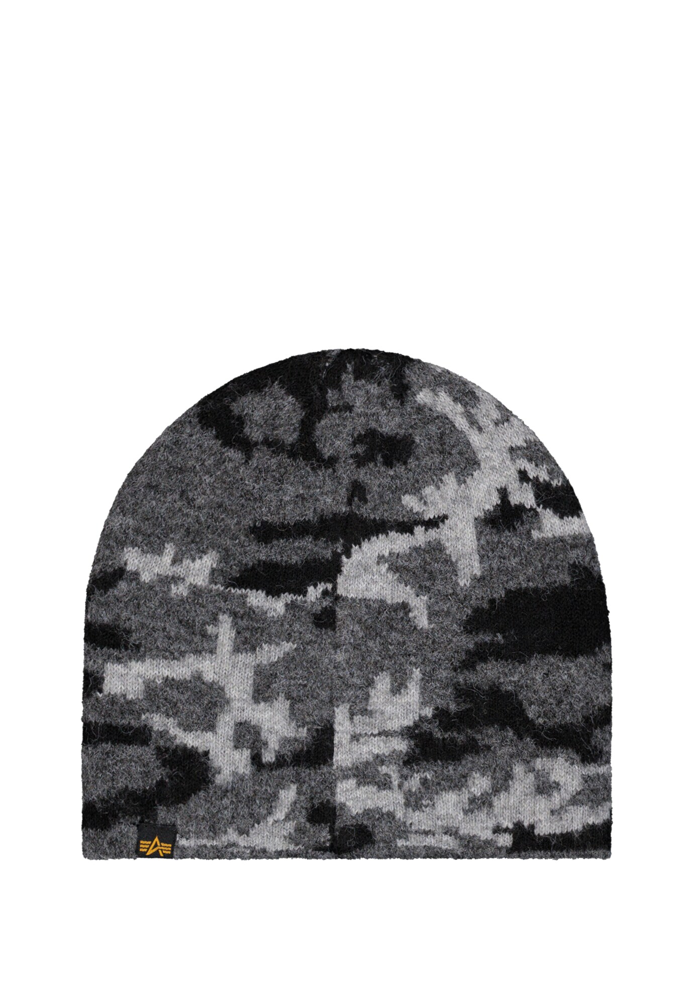 ALPHA INDUSTRIES Gorra 'Cone' gris claro / gris moteado / negro / blanco – imagen 2