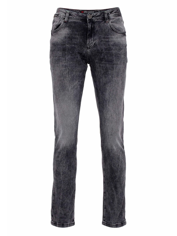 CIPO & BAXX Jeans Herren Größe 32 schwarz
