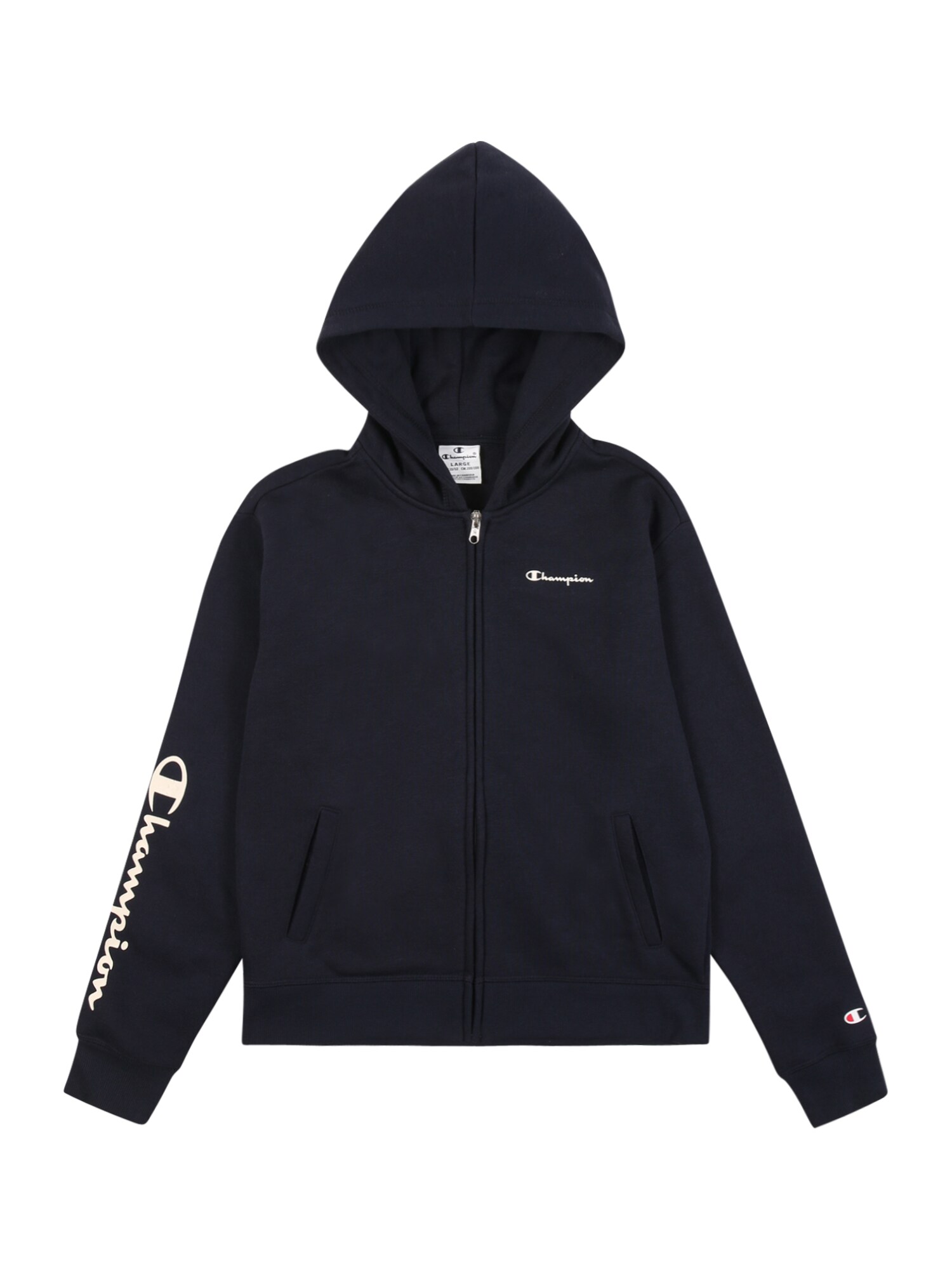 Champion Authentic Athletic Apparel Džemperis  tamsiai mėlyna / balta